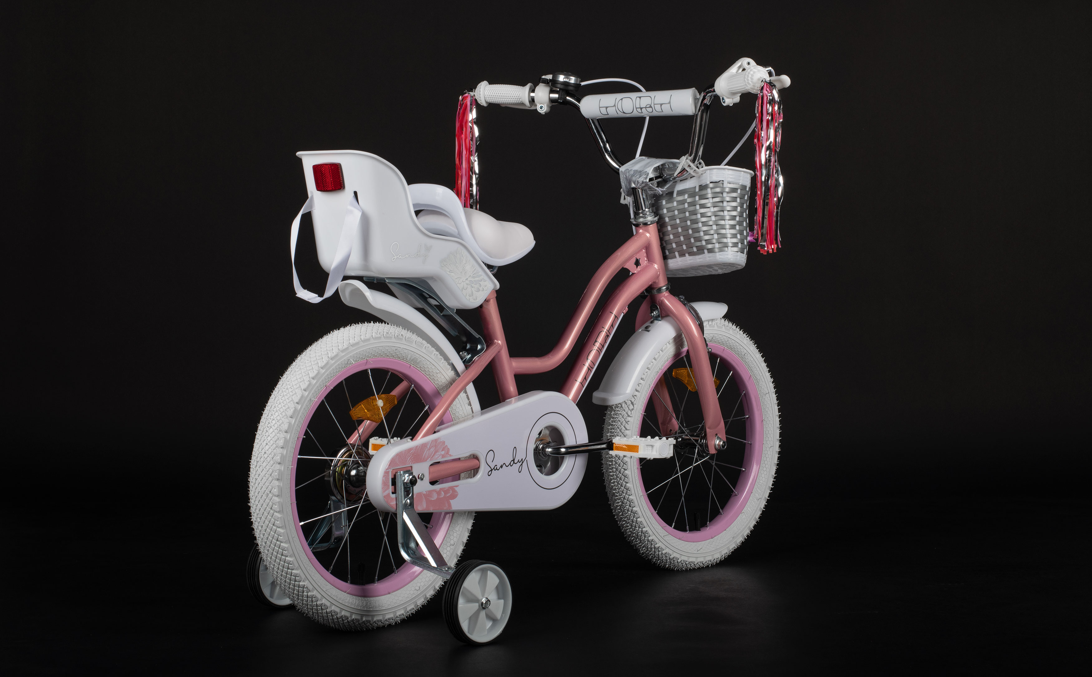 Велосипед HORH SANDY 16" (2026) Pink-White