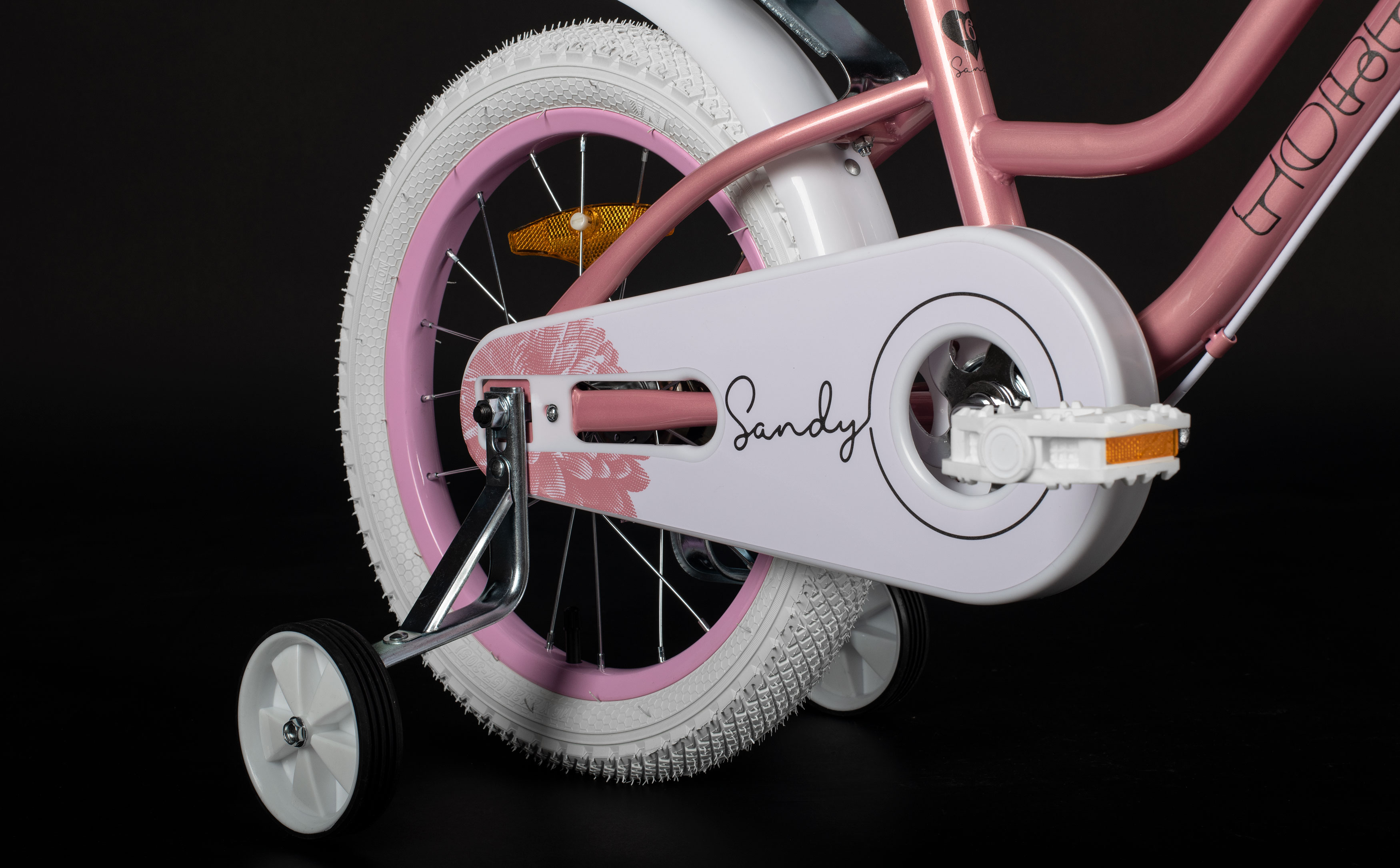 Велосипед HORH SANDY 16" (2026) Pink-White