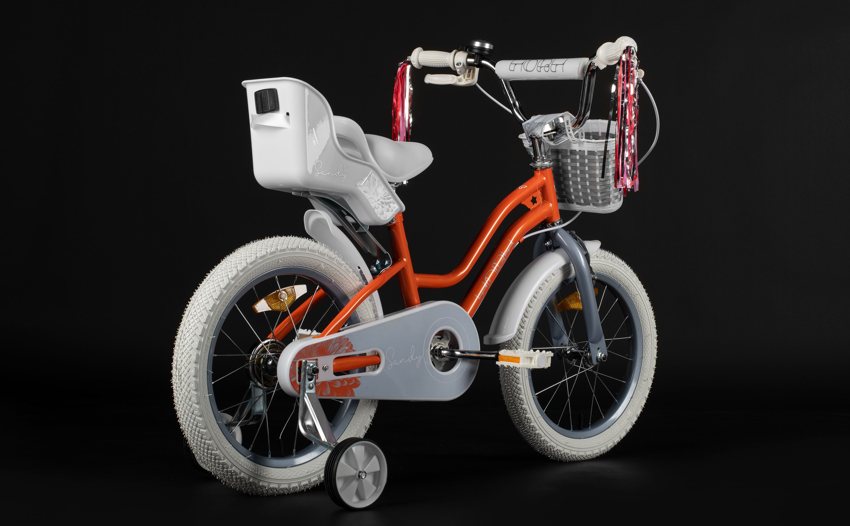 Велосипед HORH SANDY 16" (2026) Peach-White