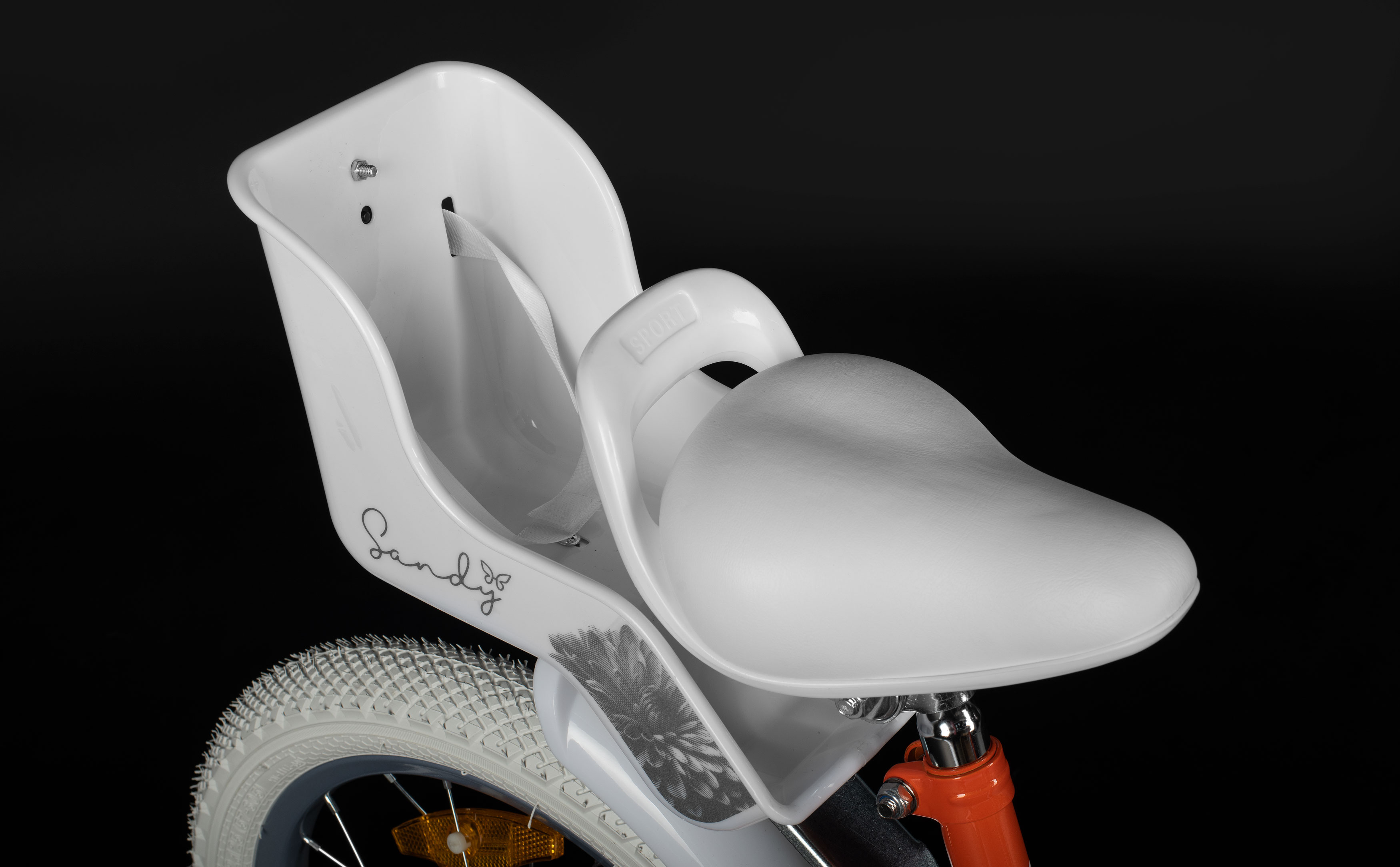 Велосипед HORH SANDY 16" (2026) Peach-White
