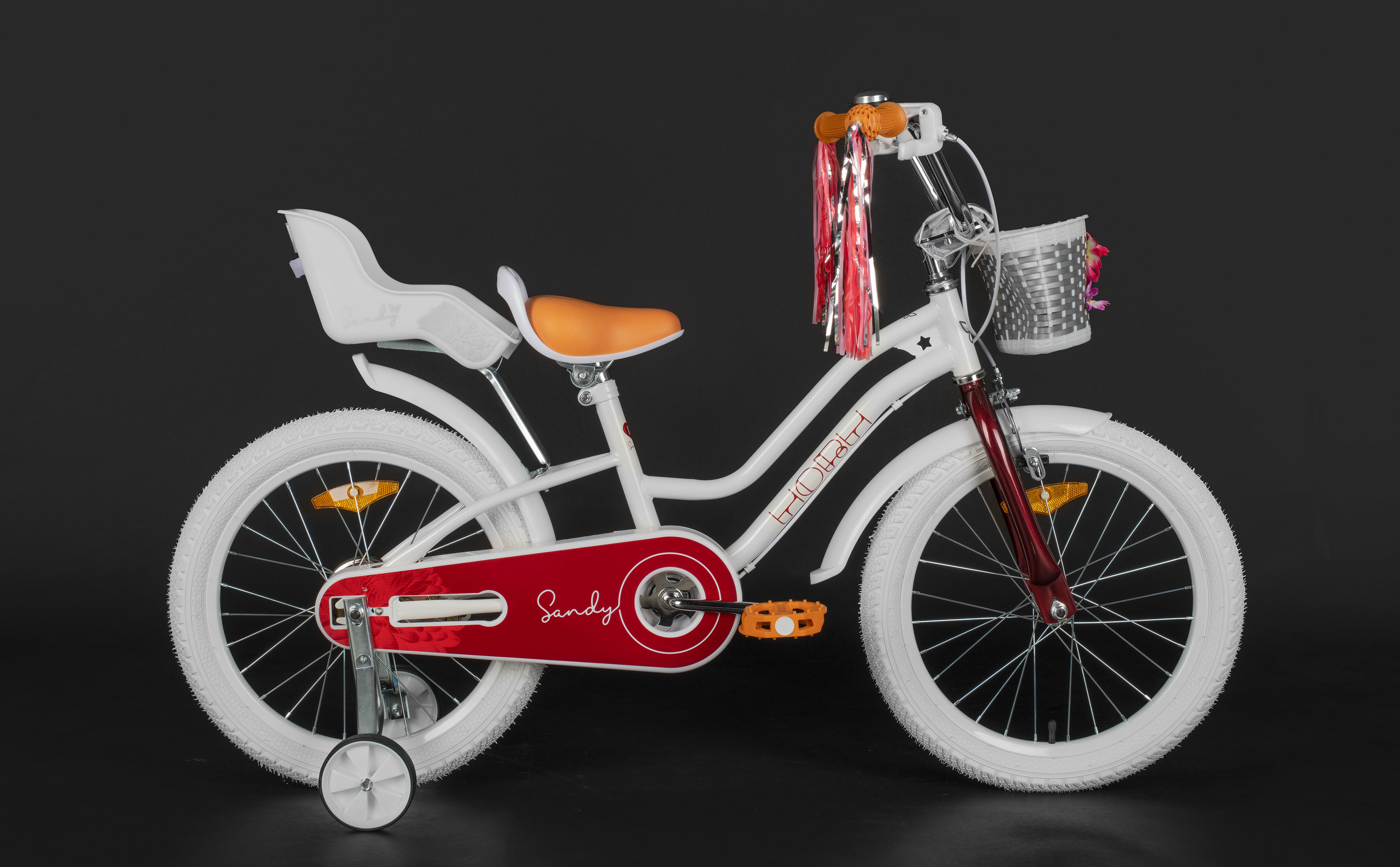 Велосипед HORH SANDY 18" (2026) White-Red