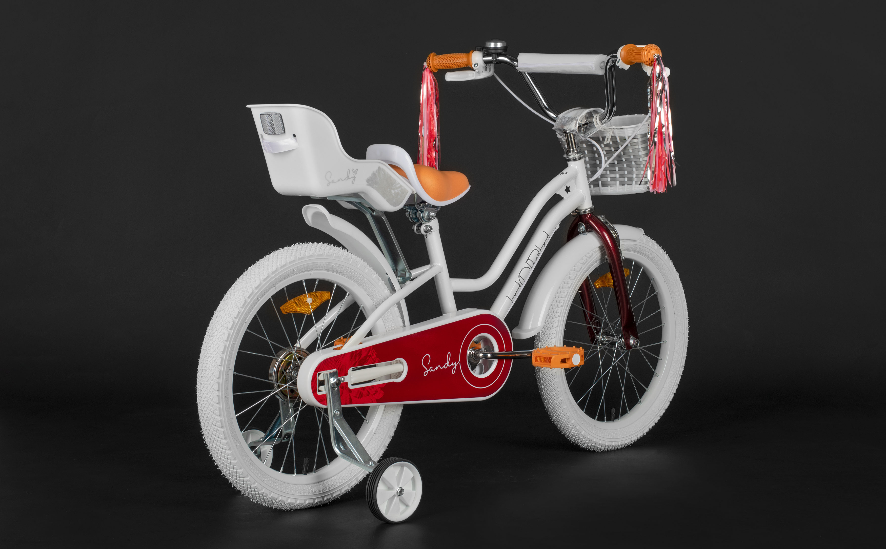 Велосипед HORH SANDY 18" (2026) White-Red
