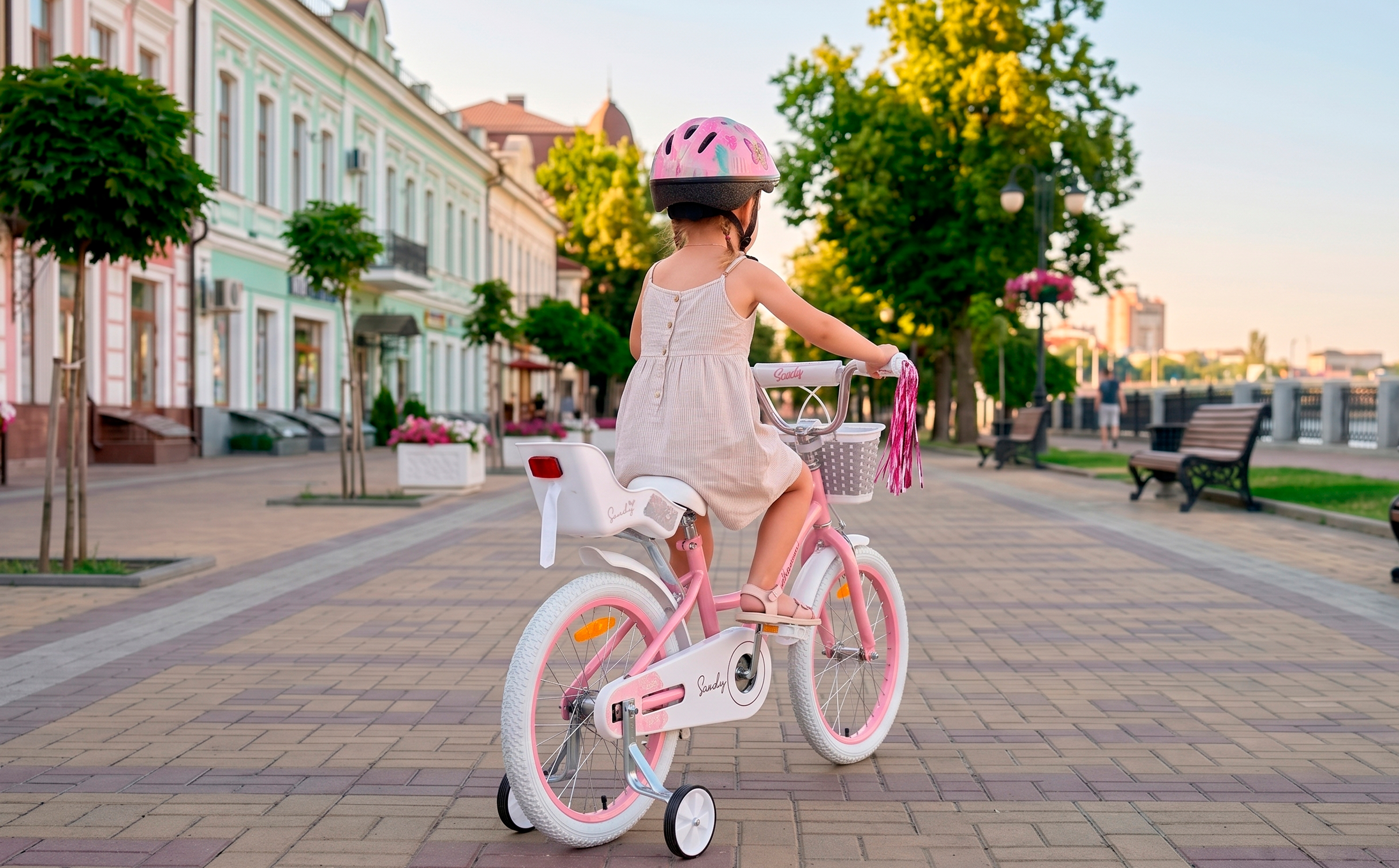 Велосипед HORH SANDY 18" (2026) Pink-White
