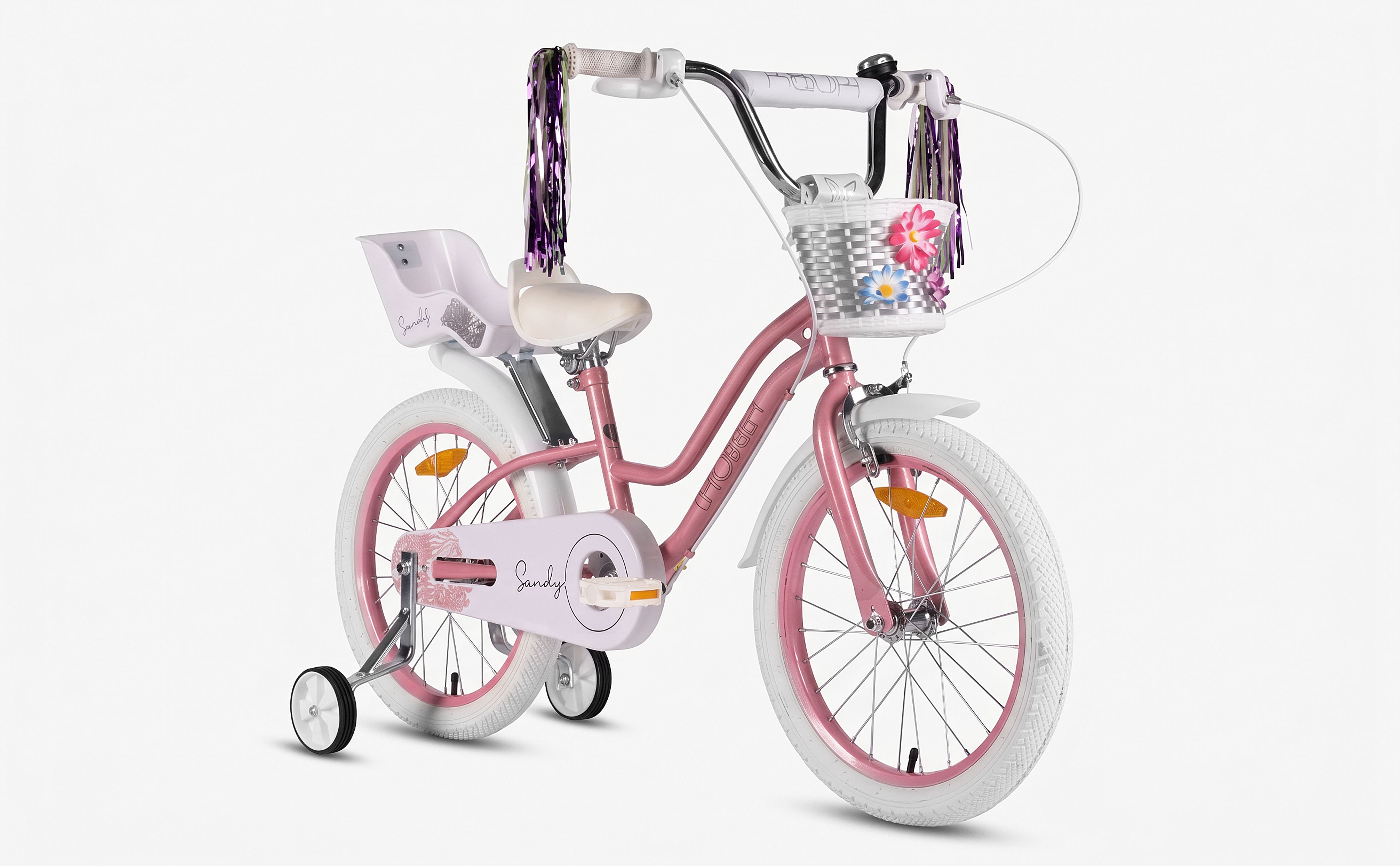 Велосипед HORH SANDY 18" (2026) Pink-White