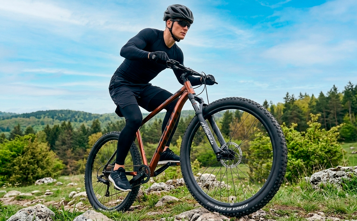Велосипед HORH CAST 9.0 HD 29" (2025) Brown-Black