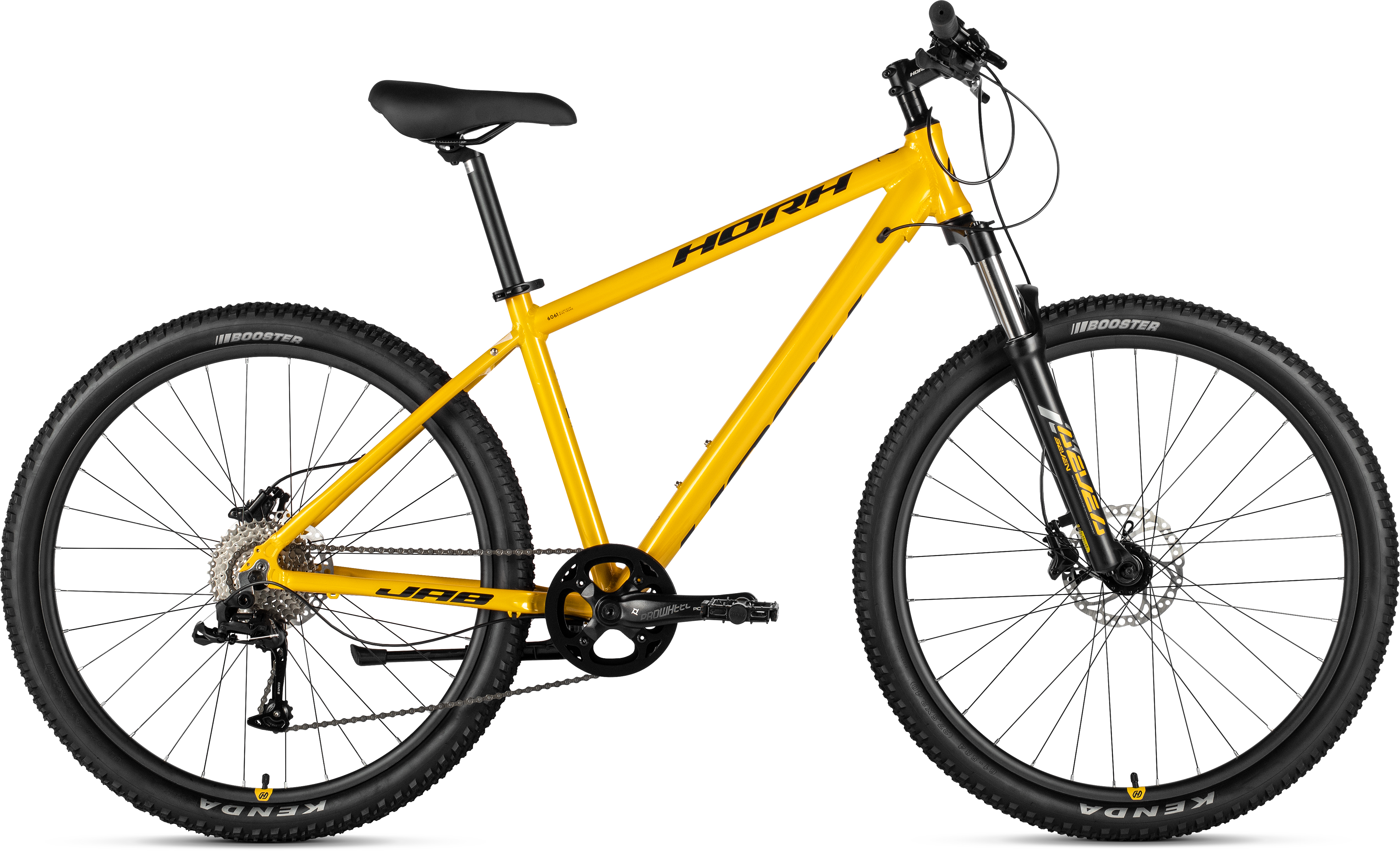 Велосипед HORH JAB AM 7.0 JHD 27,5" (2025) Yellow-Black