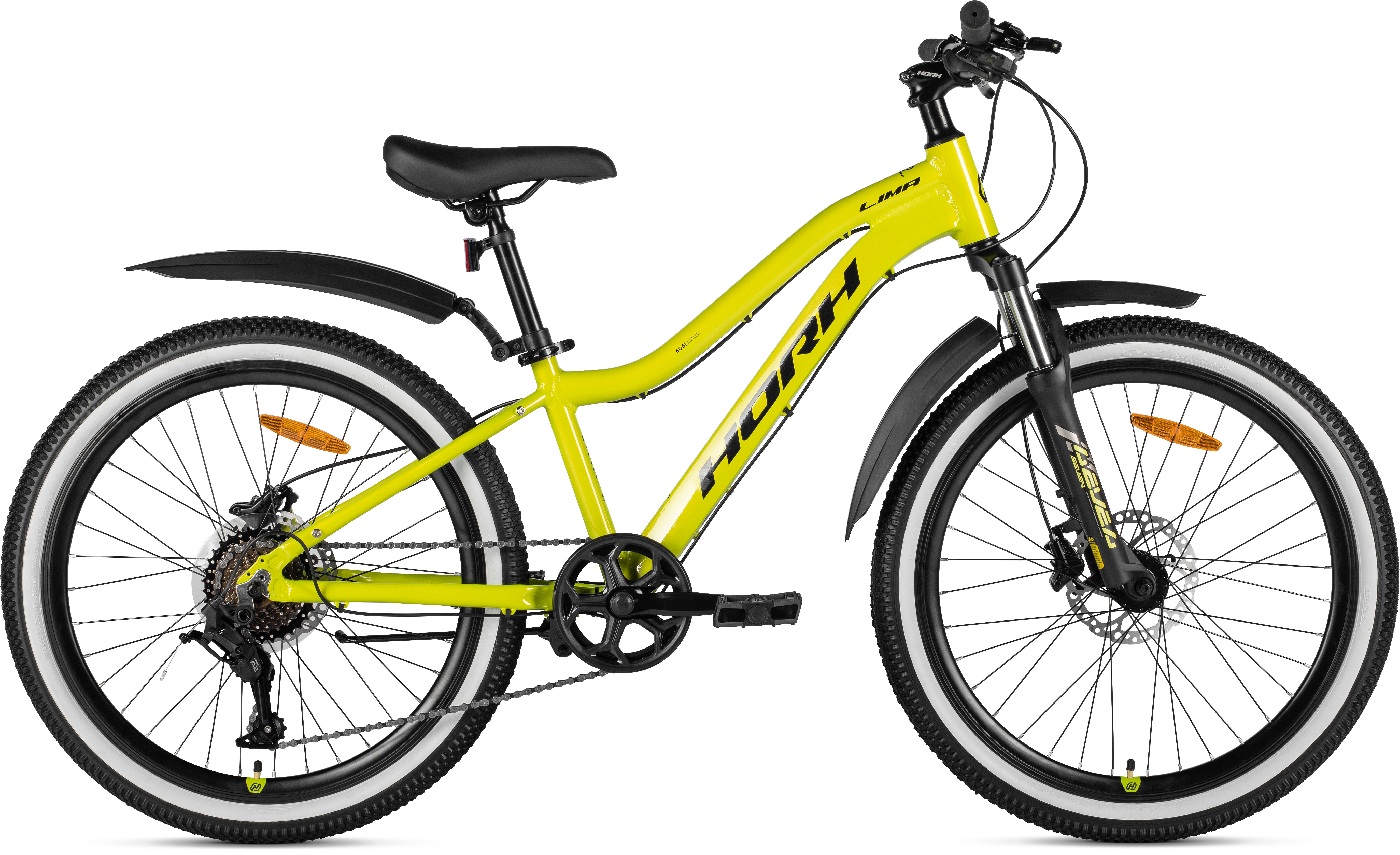 Велосипед HORH LIMA 4.0 LHD 24" (2025) Green-Black