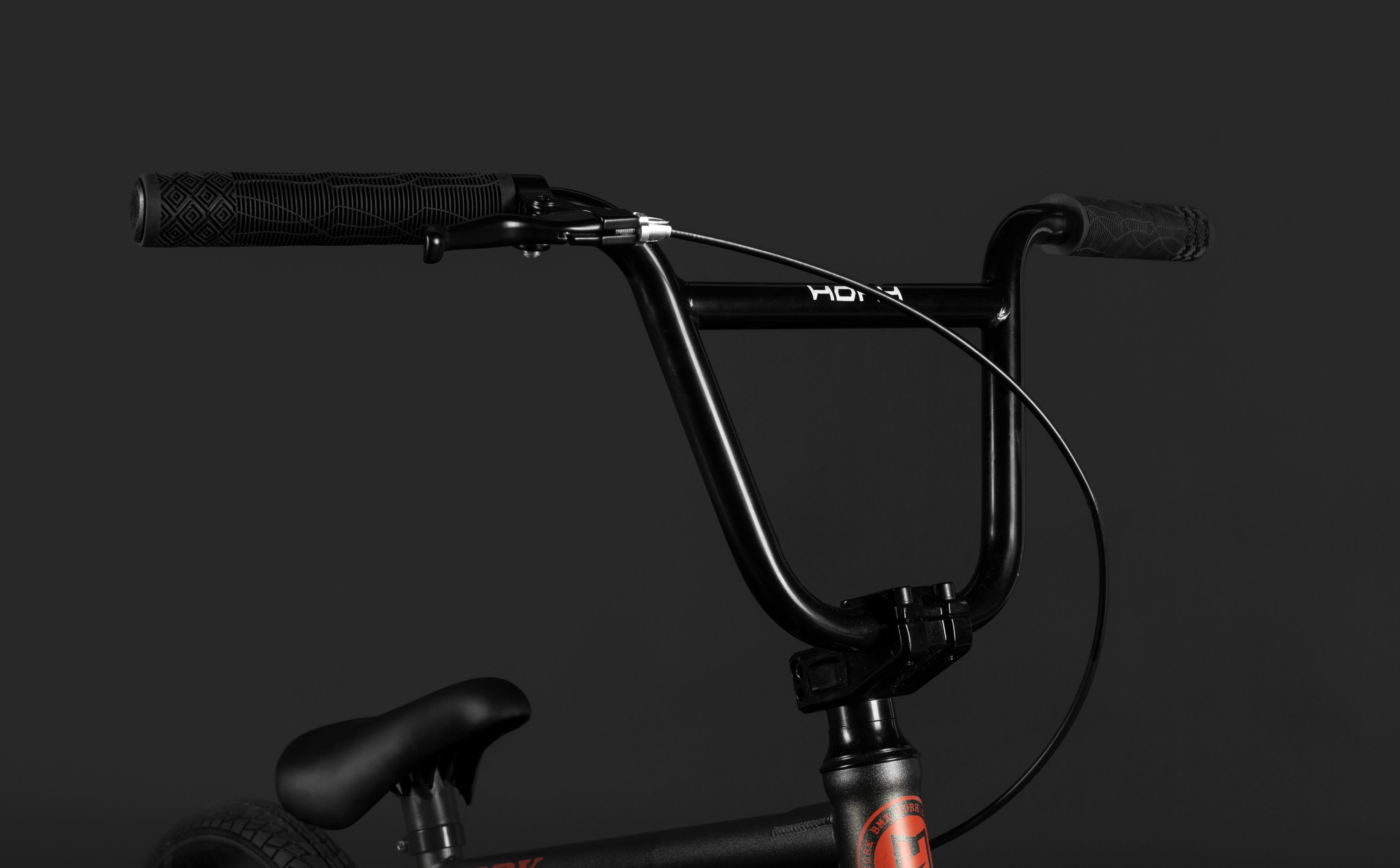Велосипед HORH CORK 16" (2026) Black-Brown