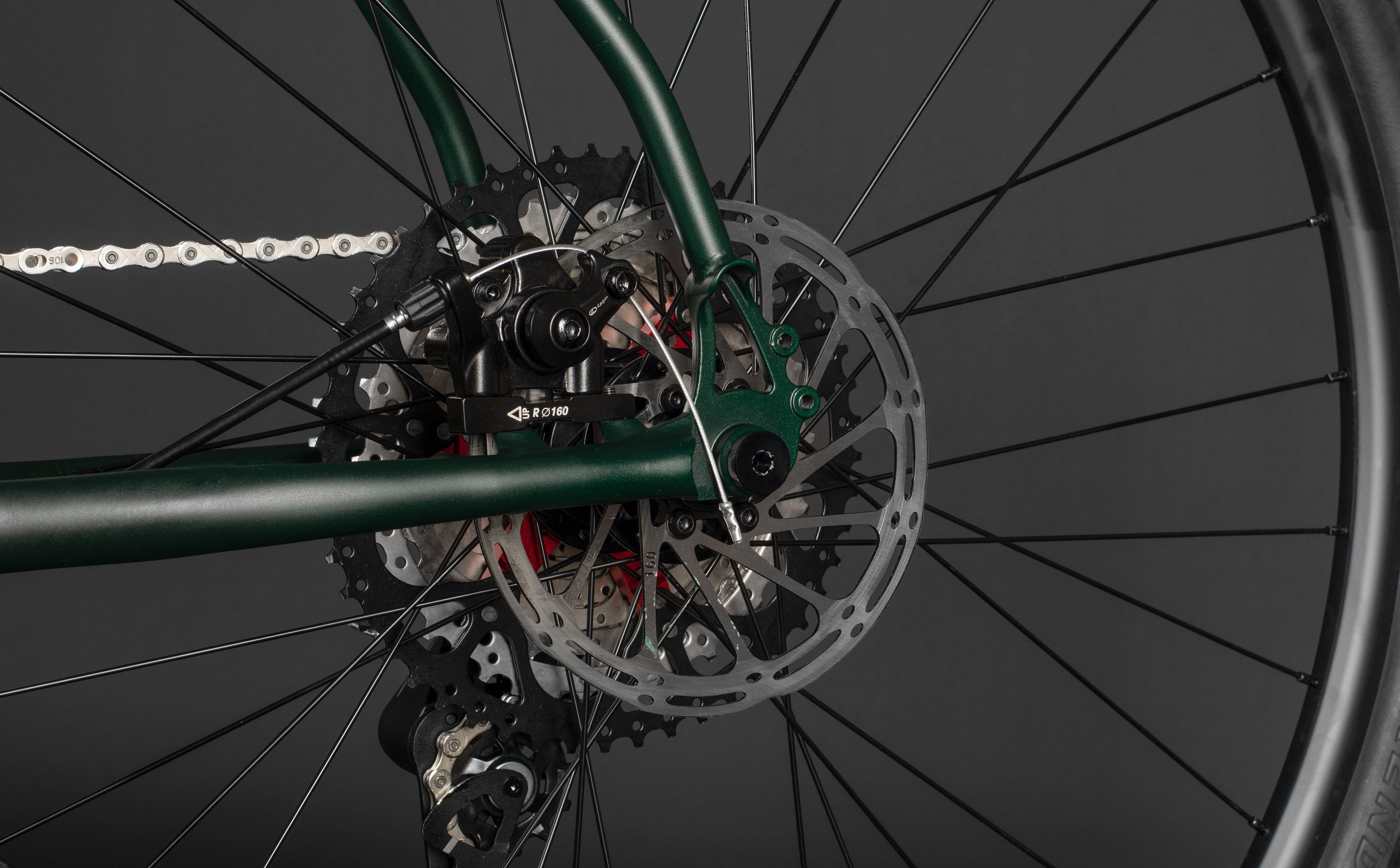 Велосипед HORH BUSH MD 700C" (2026) Dark Green