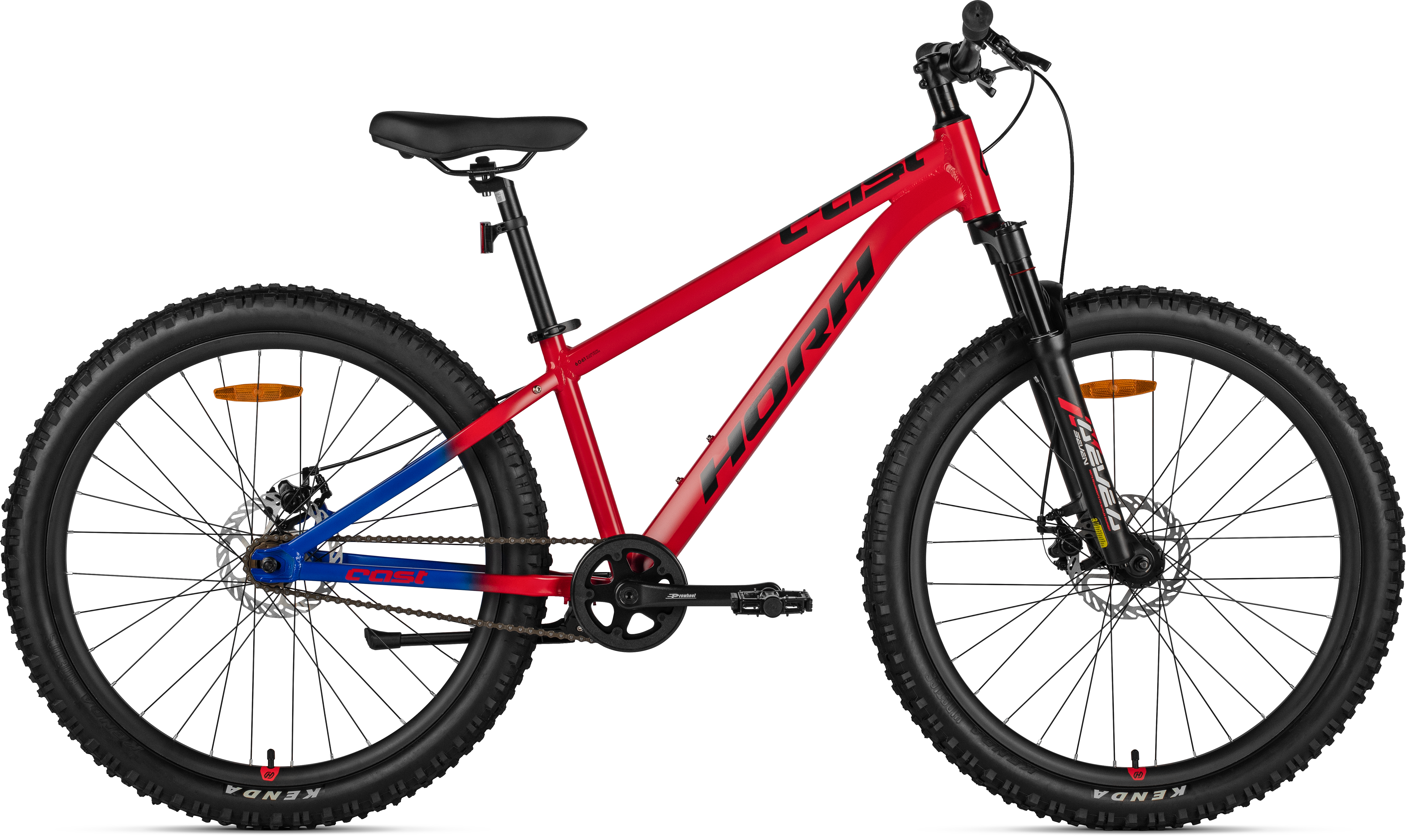 Велосипед HORH CAST SINGLE 6.0 MD 26" (2026) Red-Blue