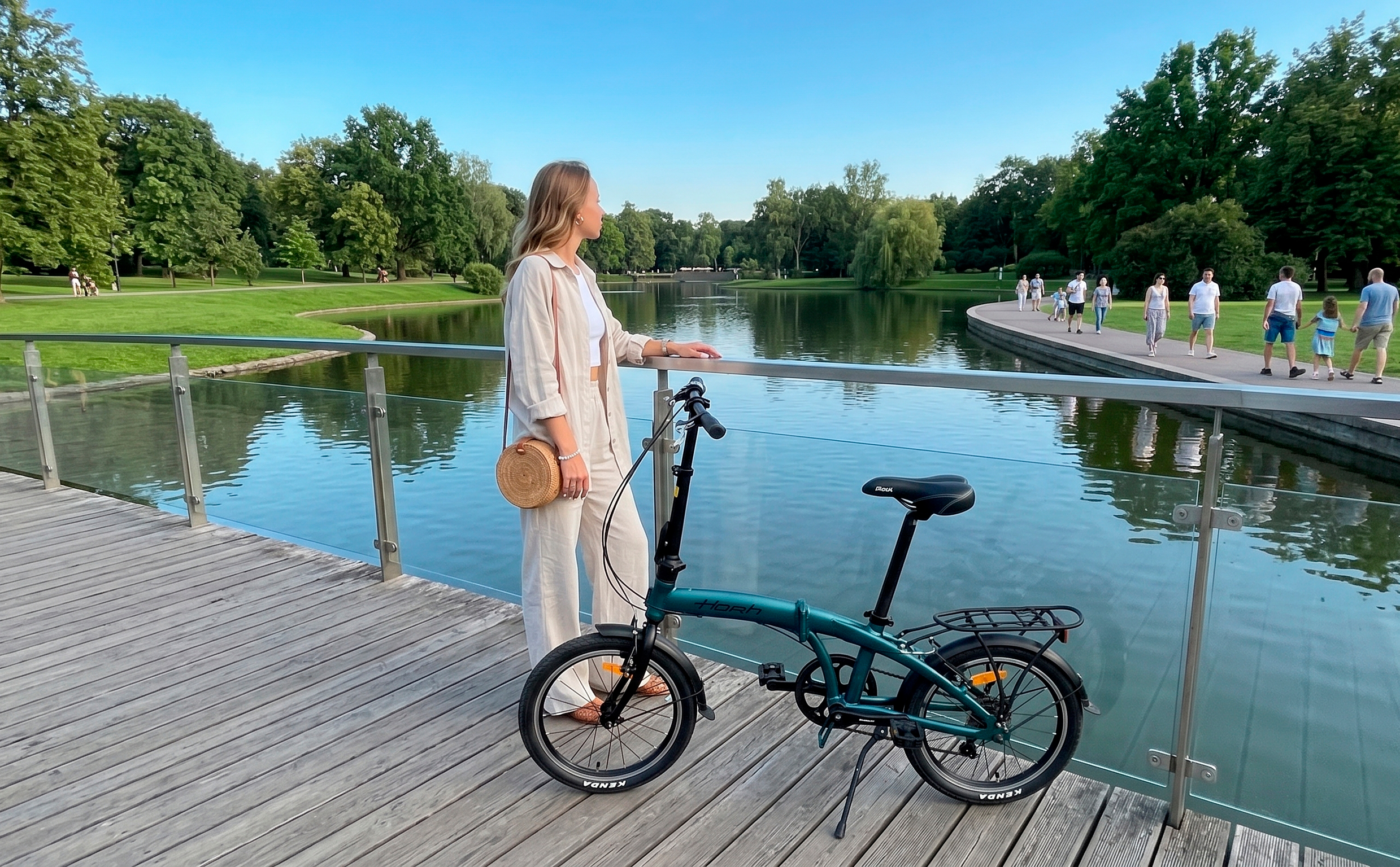 Велосипед HORH NEMO Single 16" (2025) Mint Green