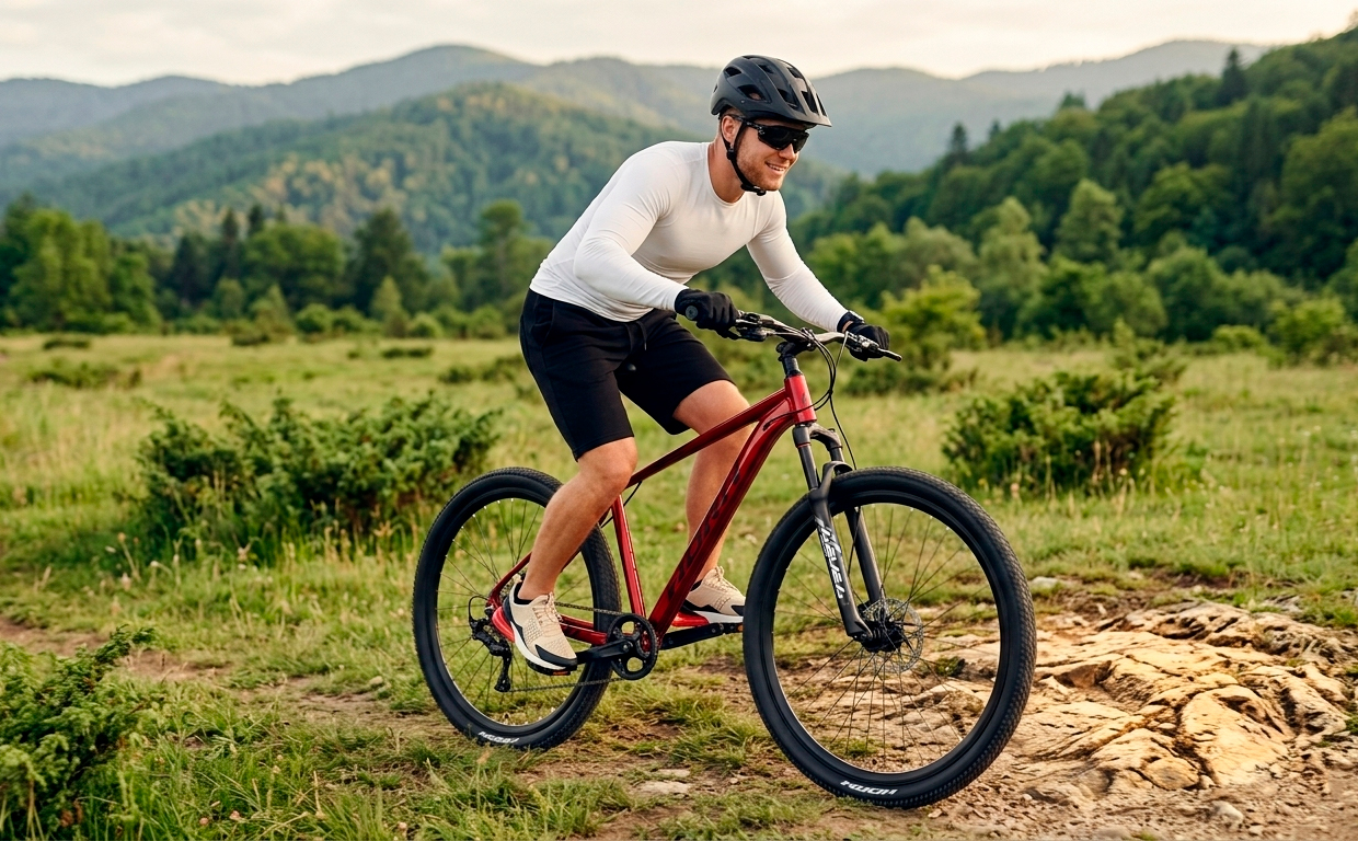 Велосипед HORH ROHAN 9.0 RHD 29" (2026) Red-Black