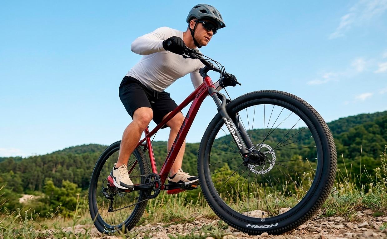 Велосипед HORH ROHAN 9.0 RHD 29" (2026) Red-Black