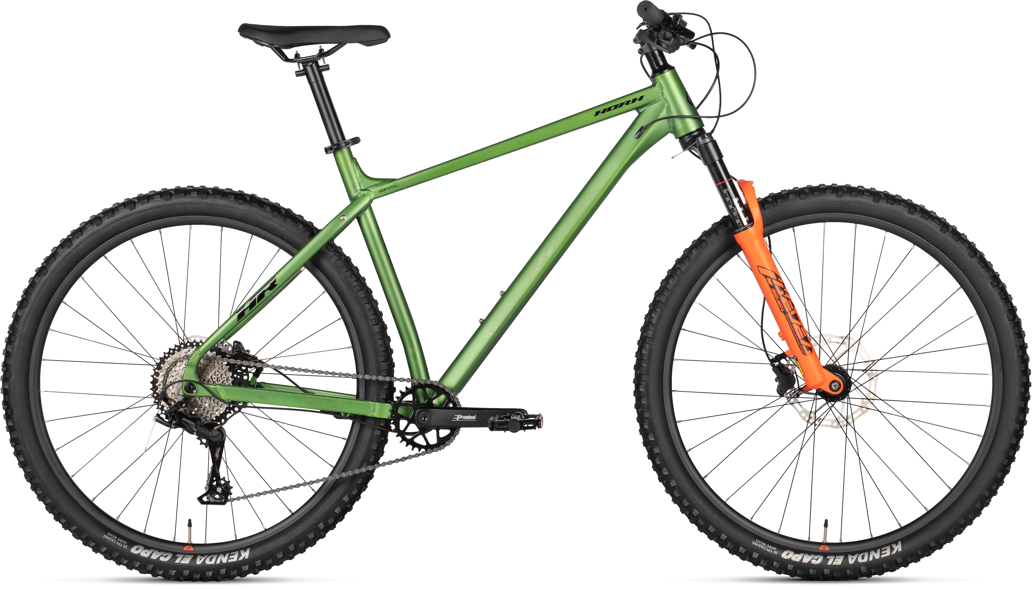 Велосипед HORH ROOT 29" (2026) Matt Green-Orange