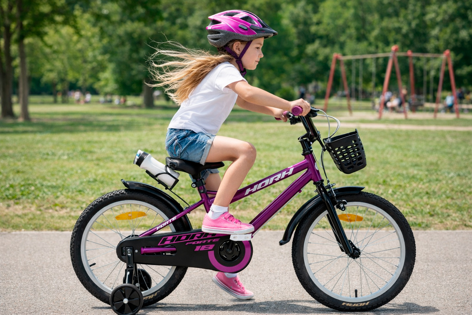Велосипед HORH FORTE 18" (2026) Pink-Black
