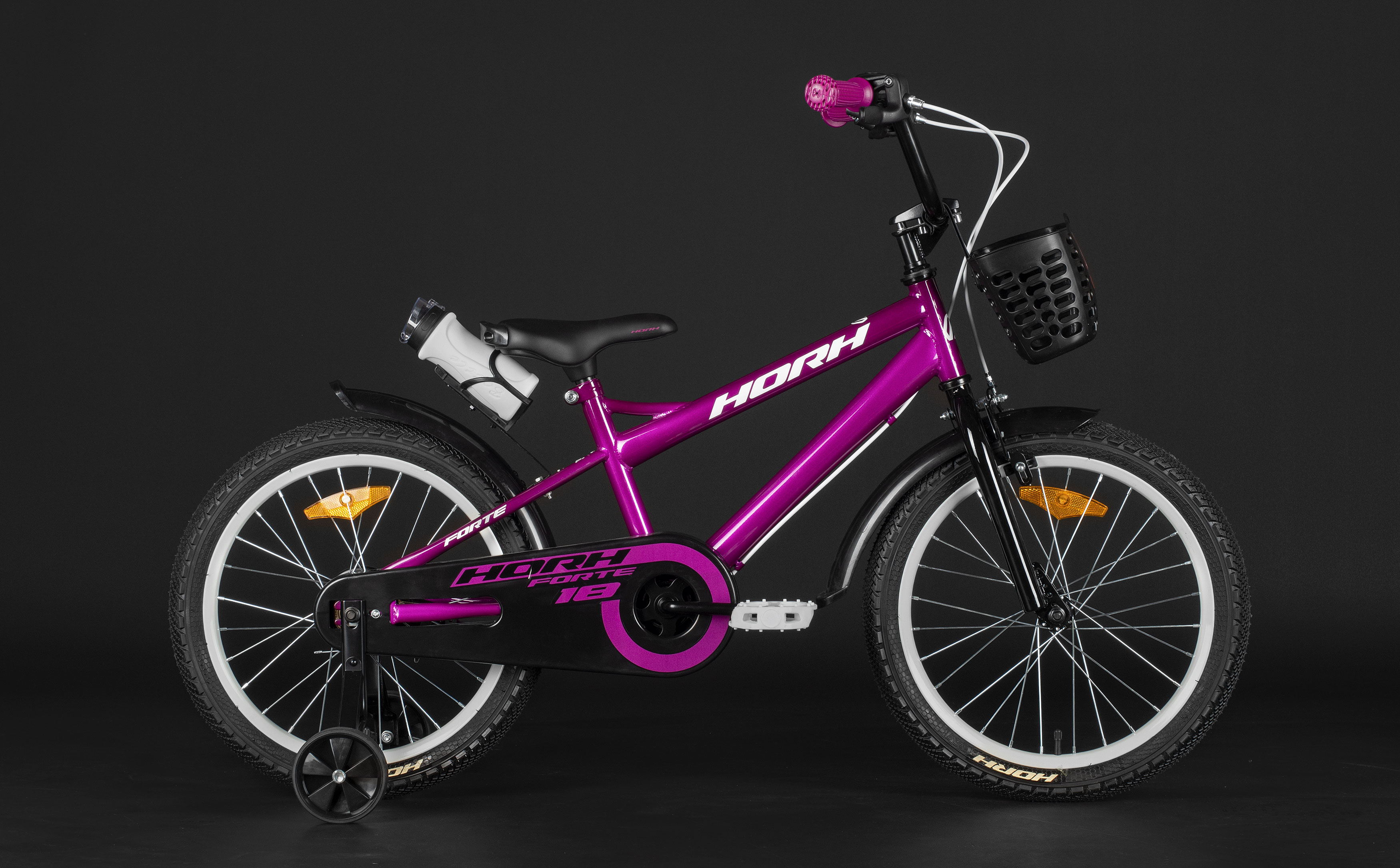 Велосипед HORH FORTE 18" (2026) Pink-Black