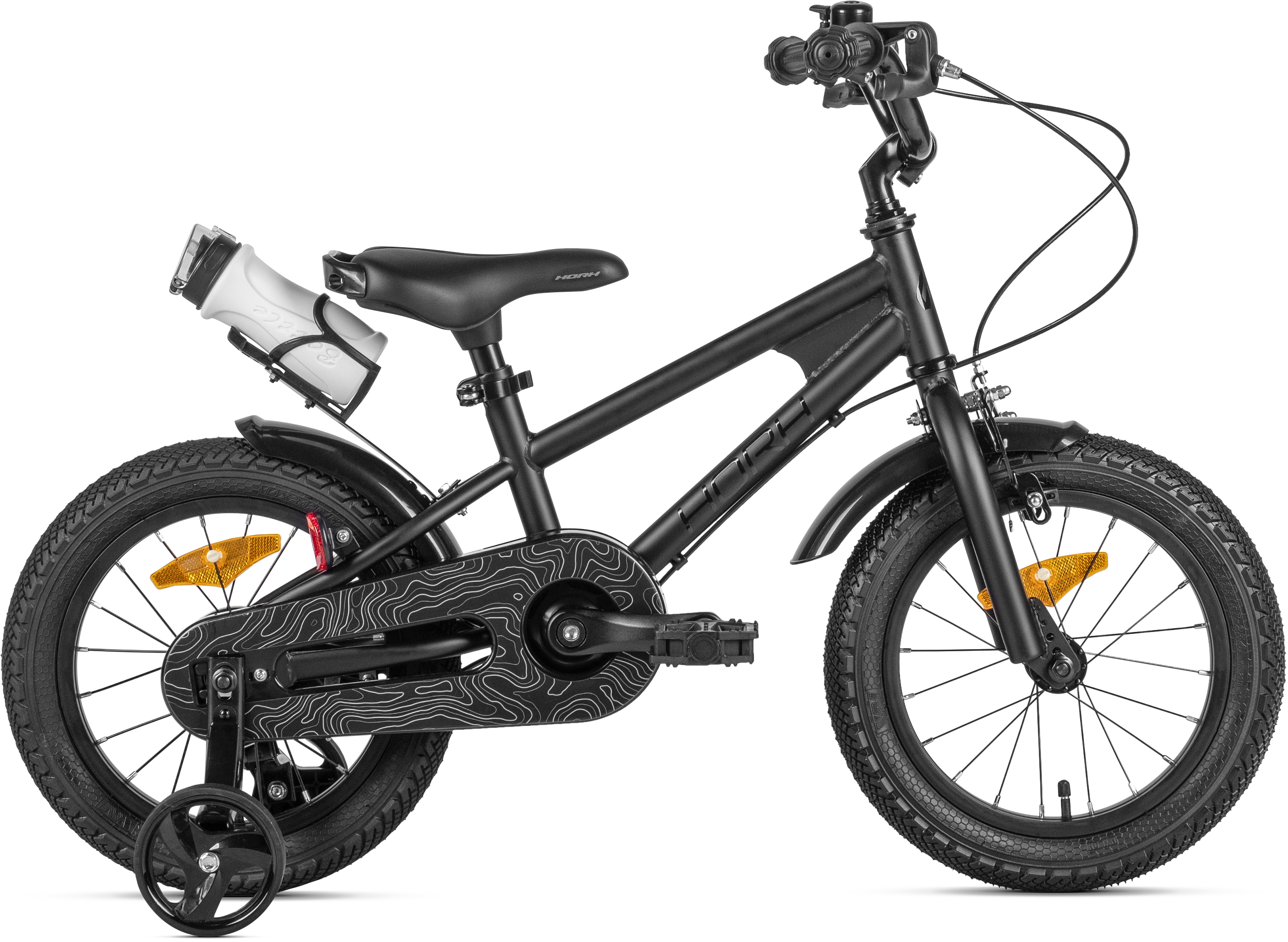 Велосипед HORH HAPPY PRO 14" (2026) Grey-Black