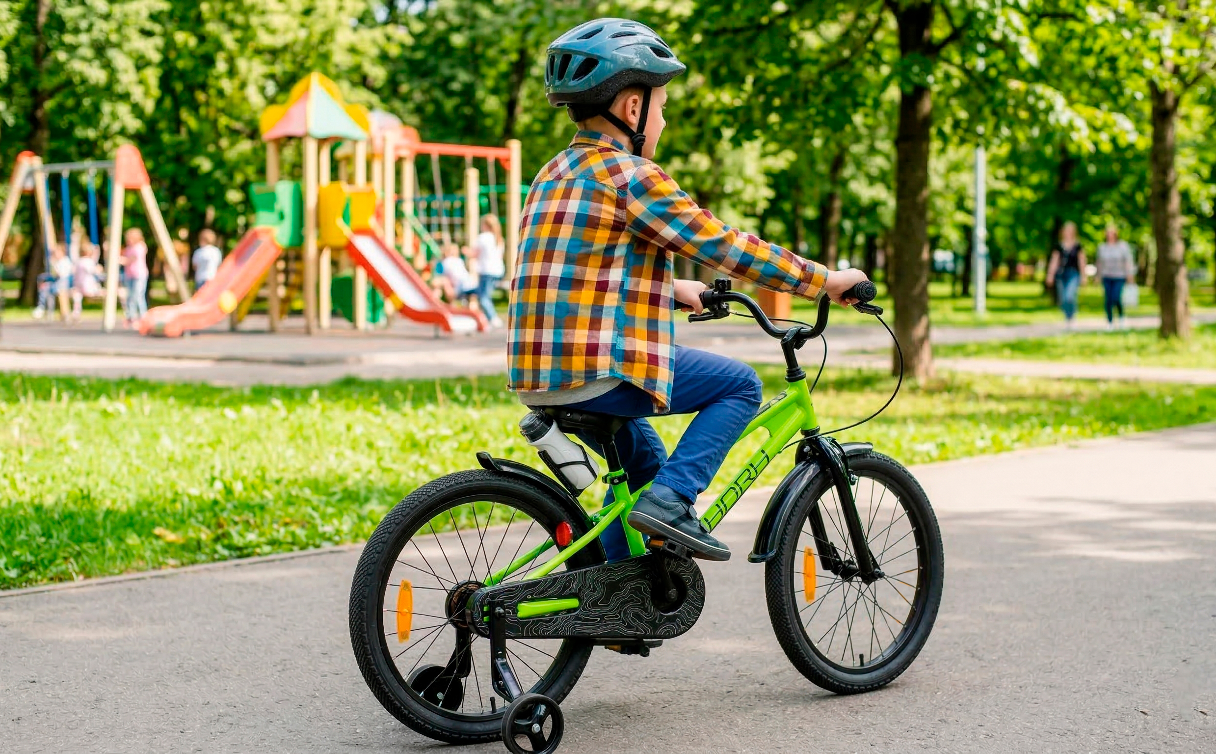 Велосипед HORH HAPPY PRO 20" (2026) Acid Green