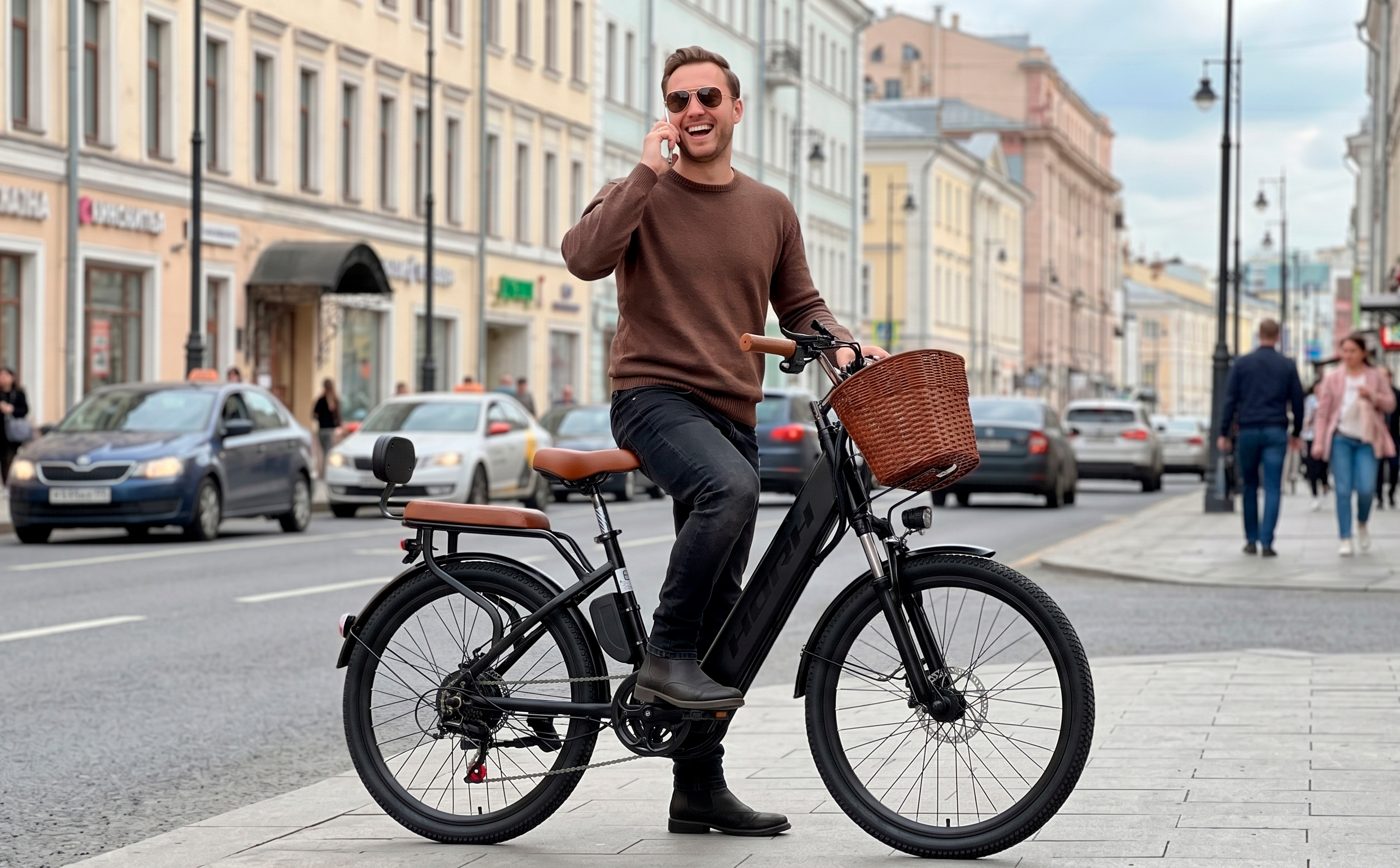 Электровелосипед HORH VOYAGE Black