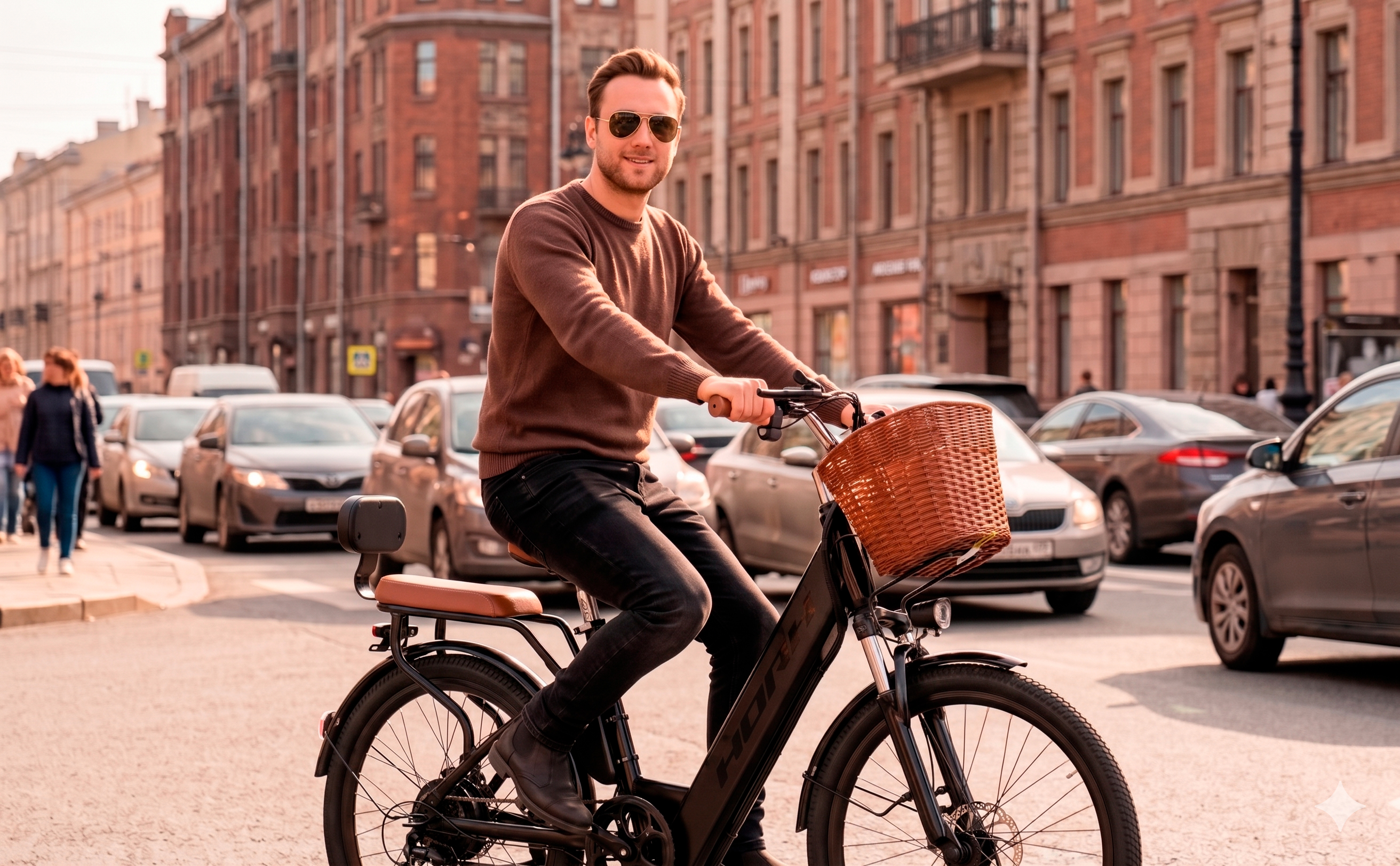Электровелосипед HORH VOYAGE Black
