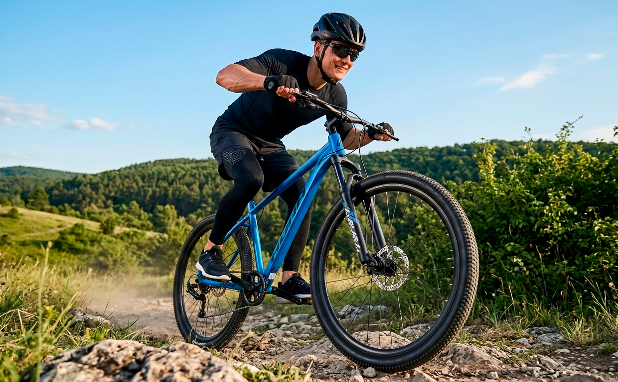 Велосипед HORH ROHAN 9.0 RHD 29" (2026) Blue-Black