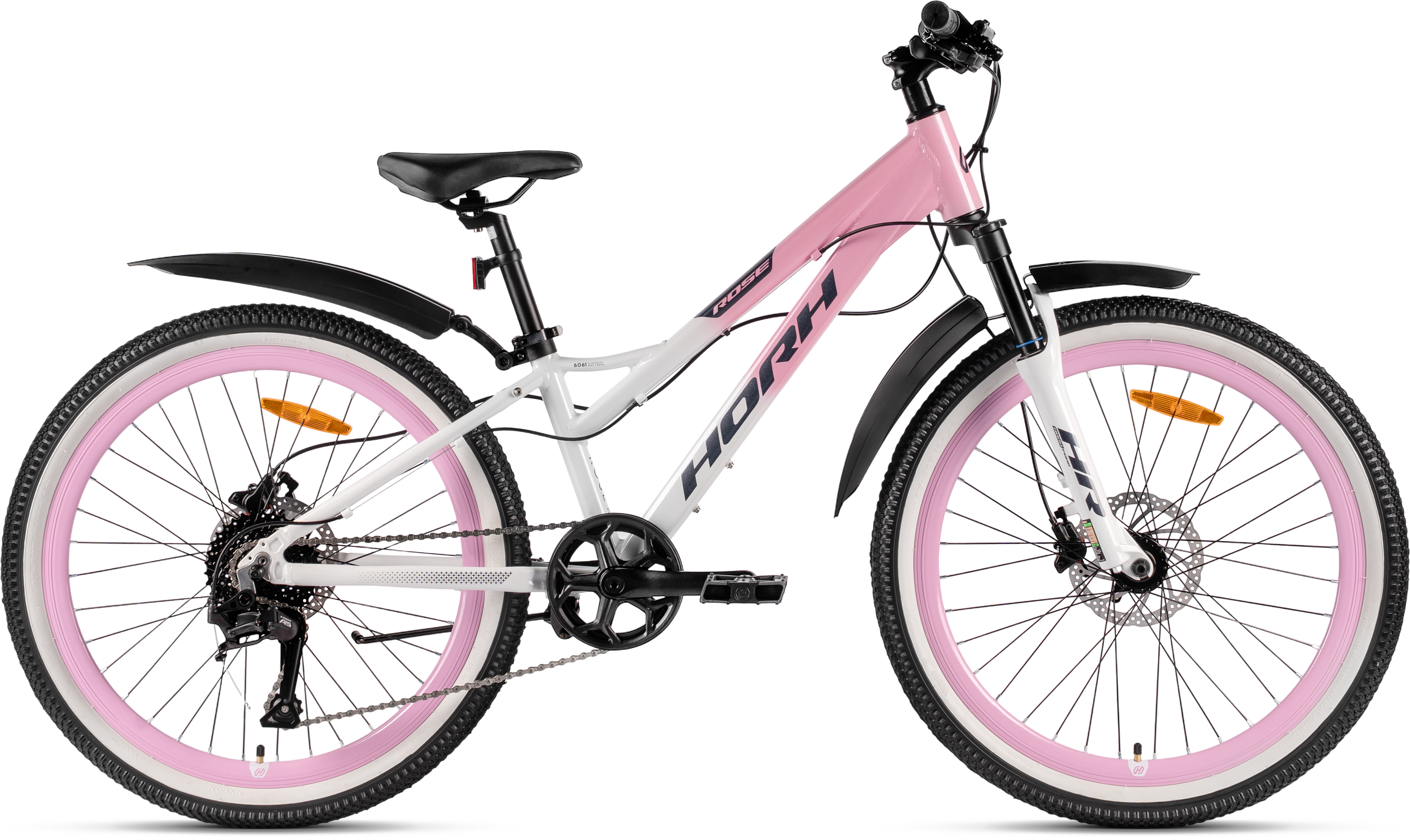 Велосипед HORH ROSE 24" (2026) White-Pink