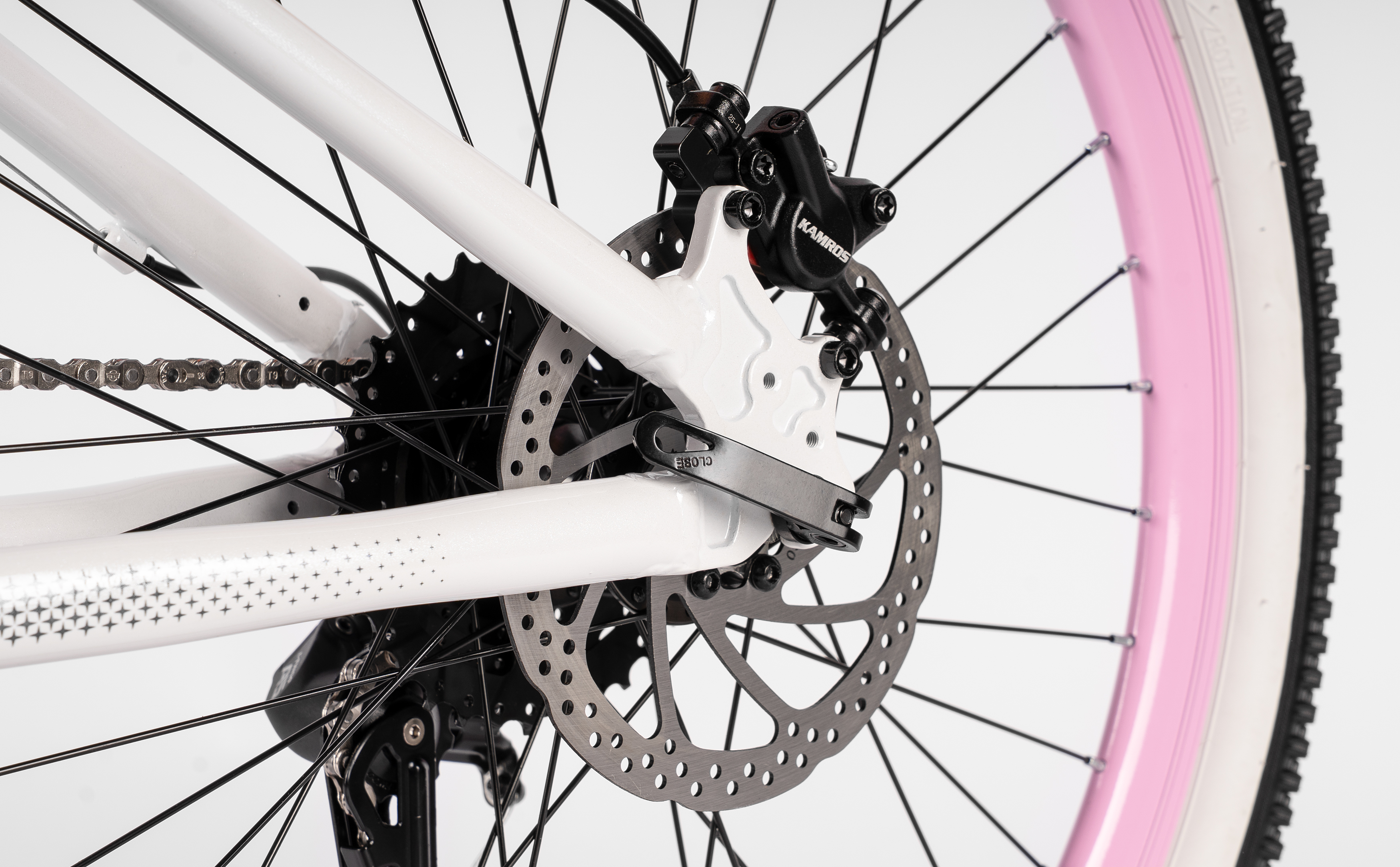 Велосипед HORH ROSE 24" (2026) White-Pink