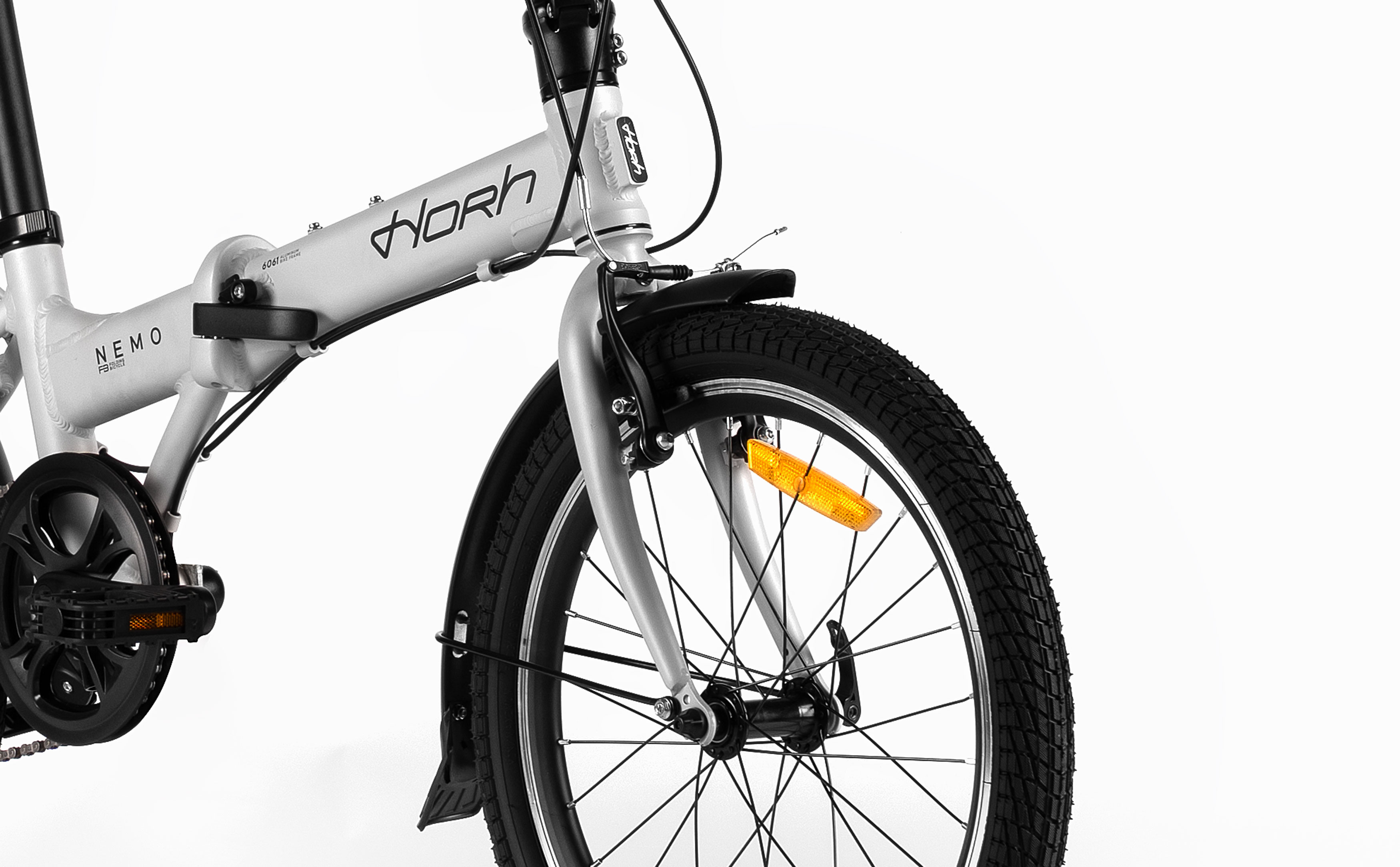 Велосипед HORH NEMO RD7V 20" (2026) White Perl