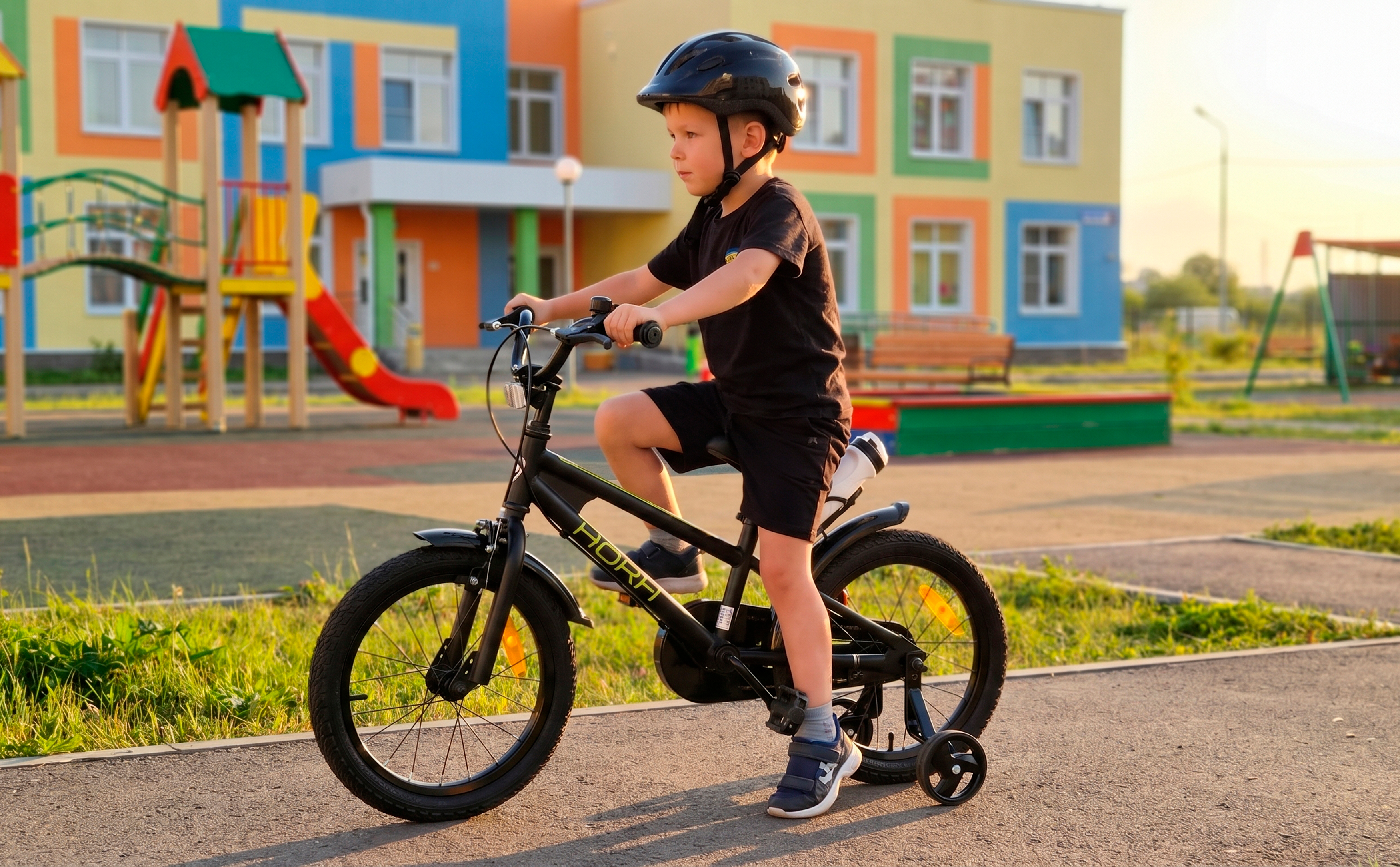 Велосипед HORH HAPPY 16" (2026) Black