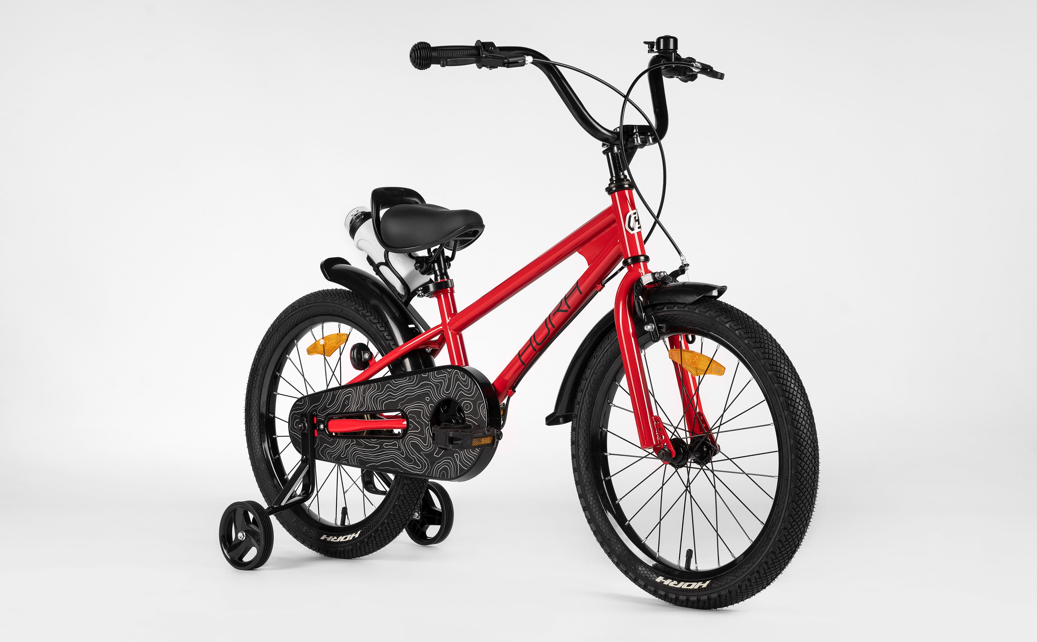 Велосипед HORH HAPPY 18" (2026) Red-Black