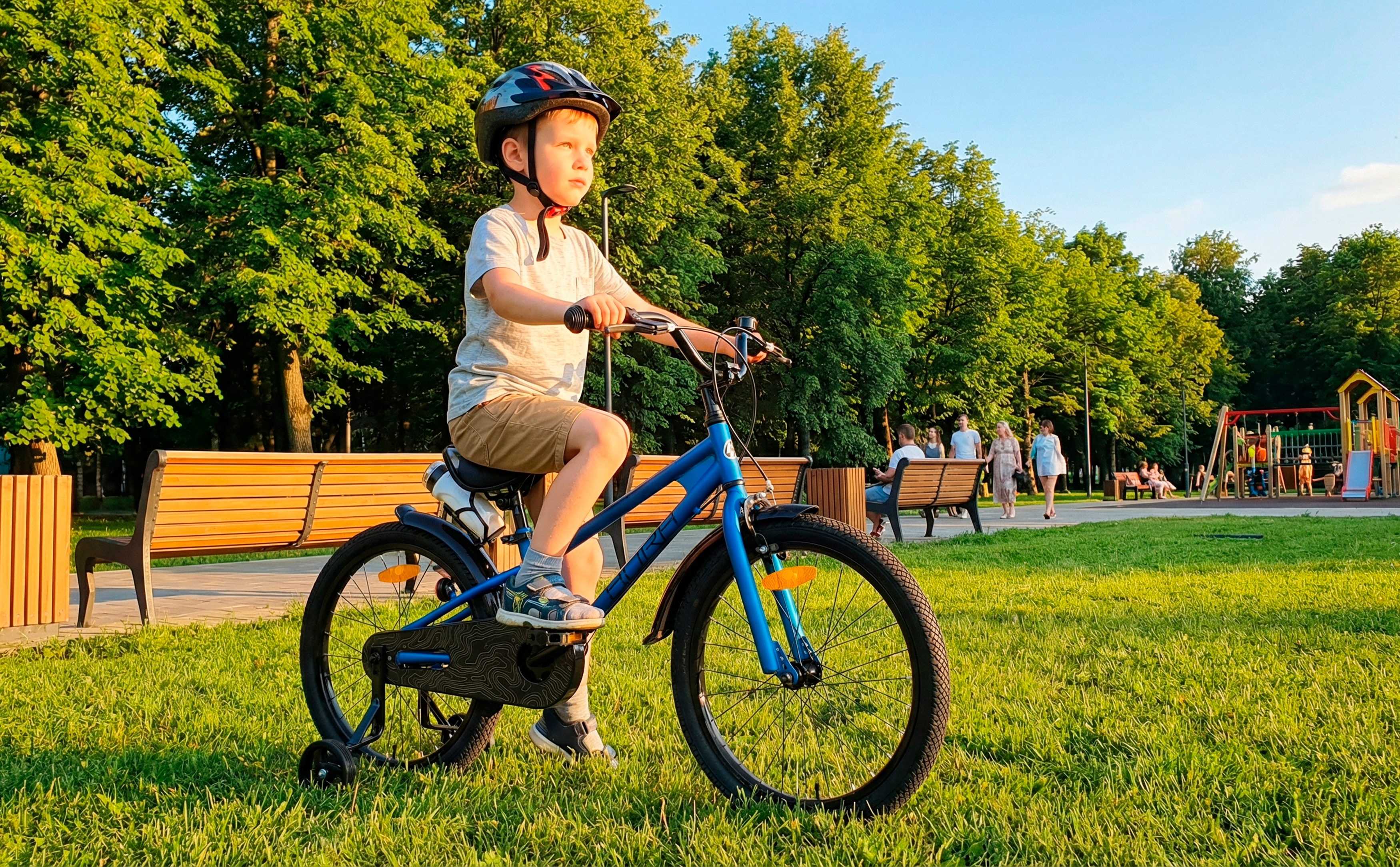 Велосипед HORH HAPPY 20" (2026) Blue-Black