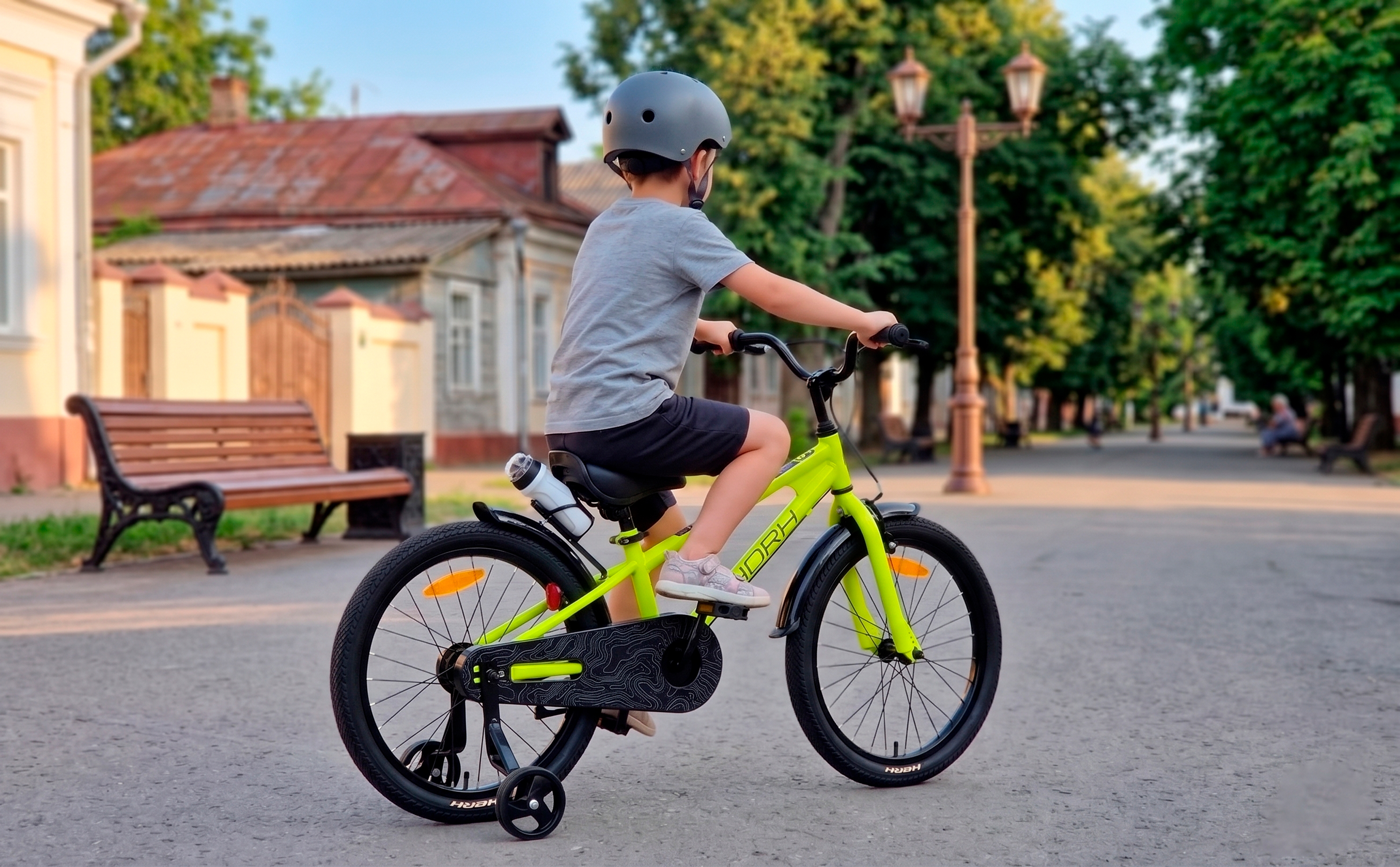 Велосипед HORH HAPPY 20" (2026) Yellow-Black