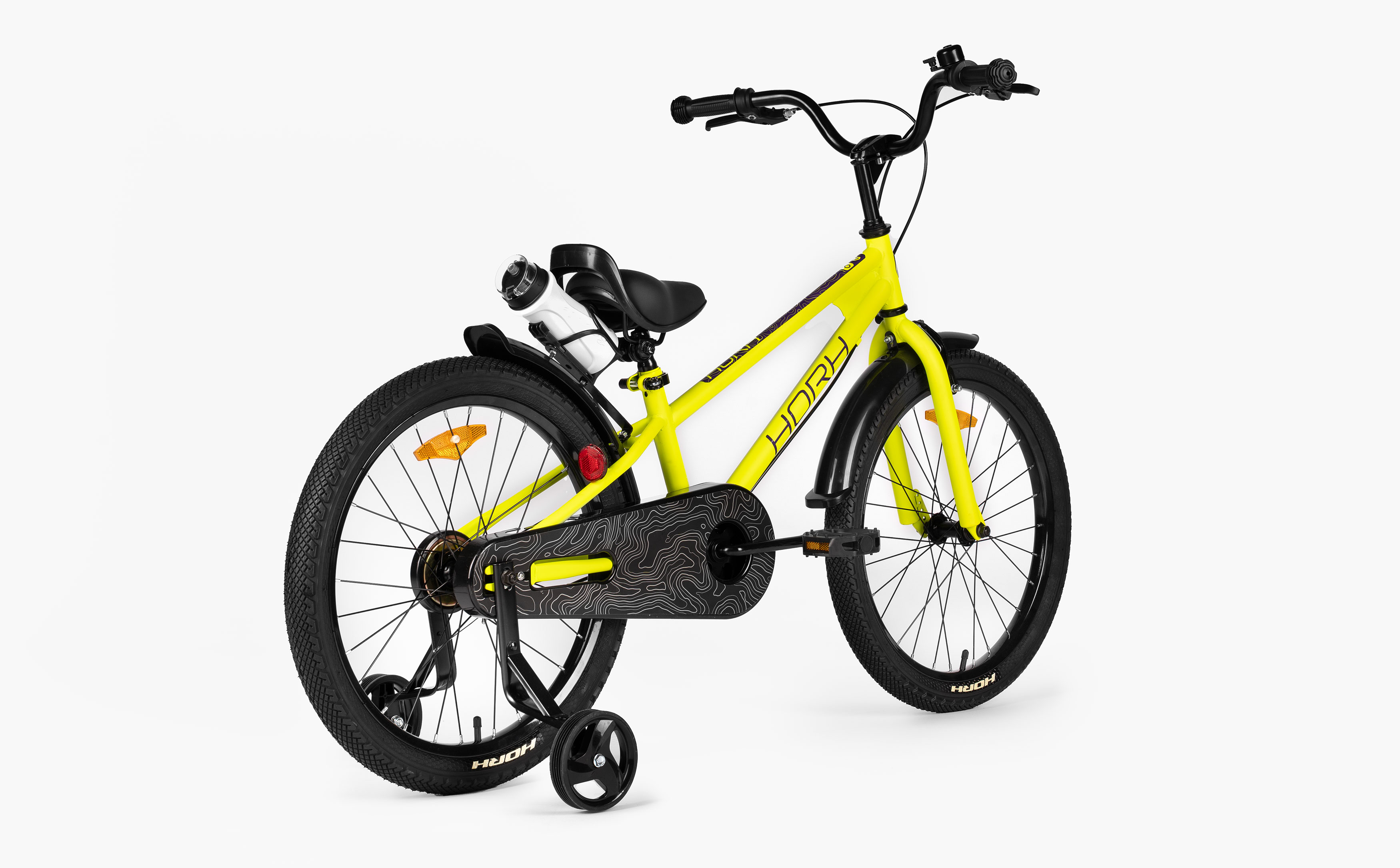 Велосипед HORH HAPPY 20" (2026) Yellow-Black