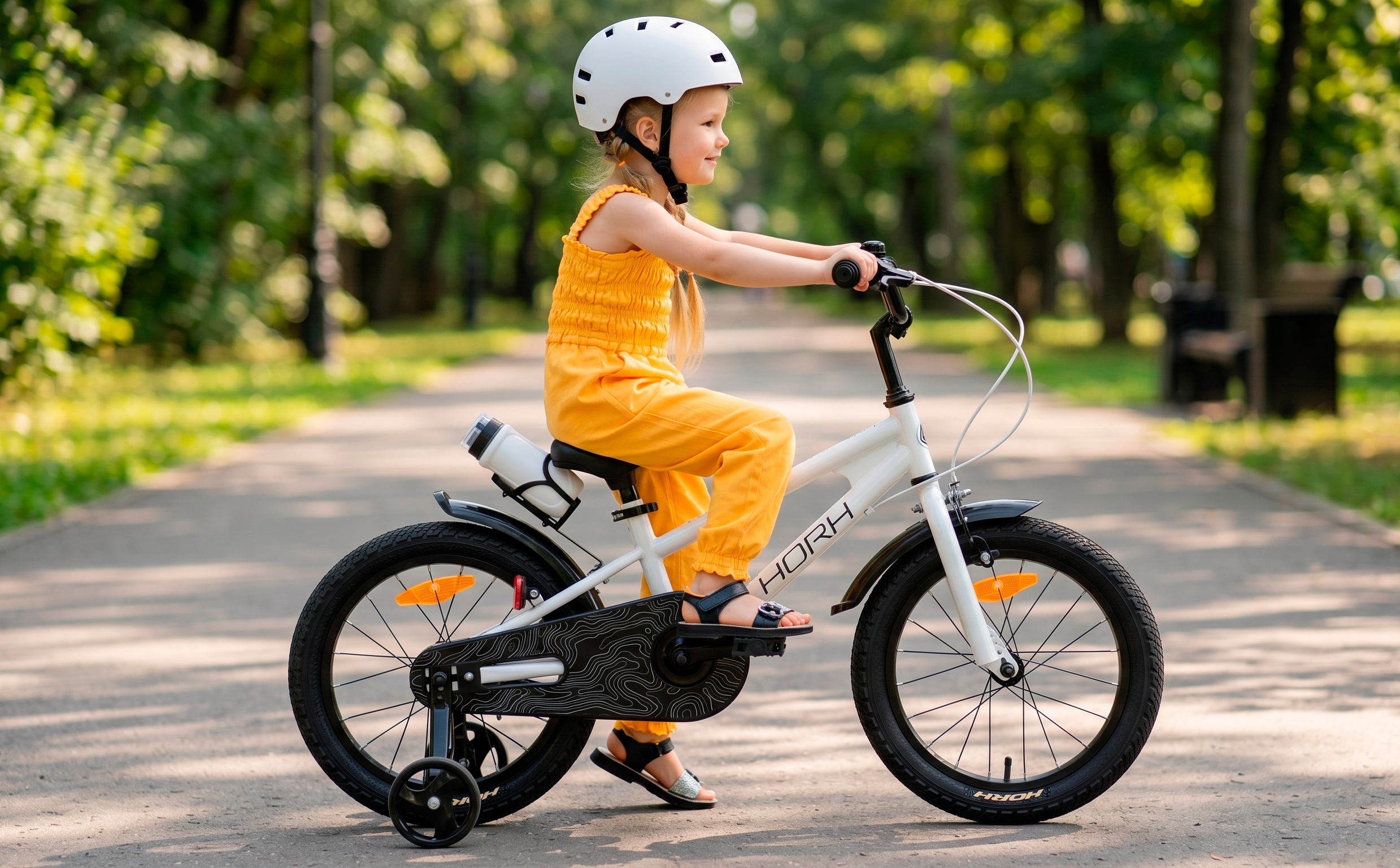 Велосипед HORH HAPPY PRO 16" (2026) White