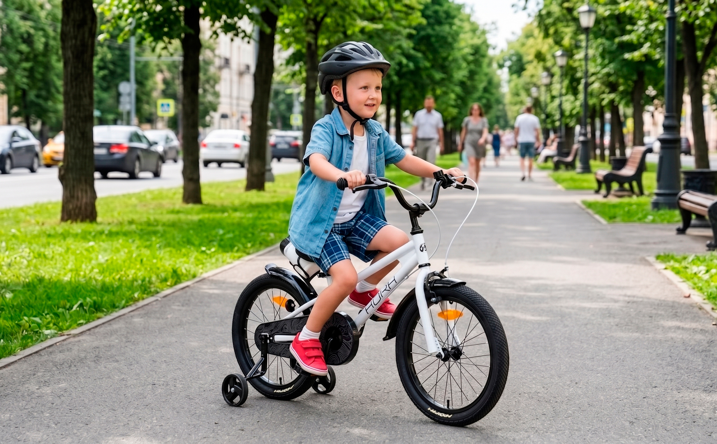 Велосипед HORH HAPPY PRO 18" (2026) White
