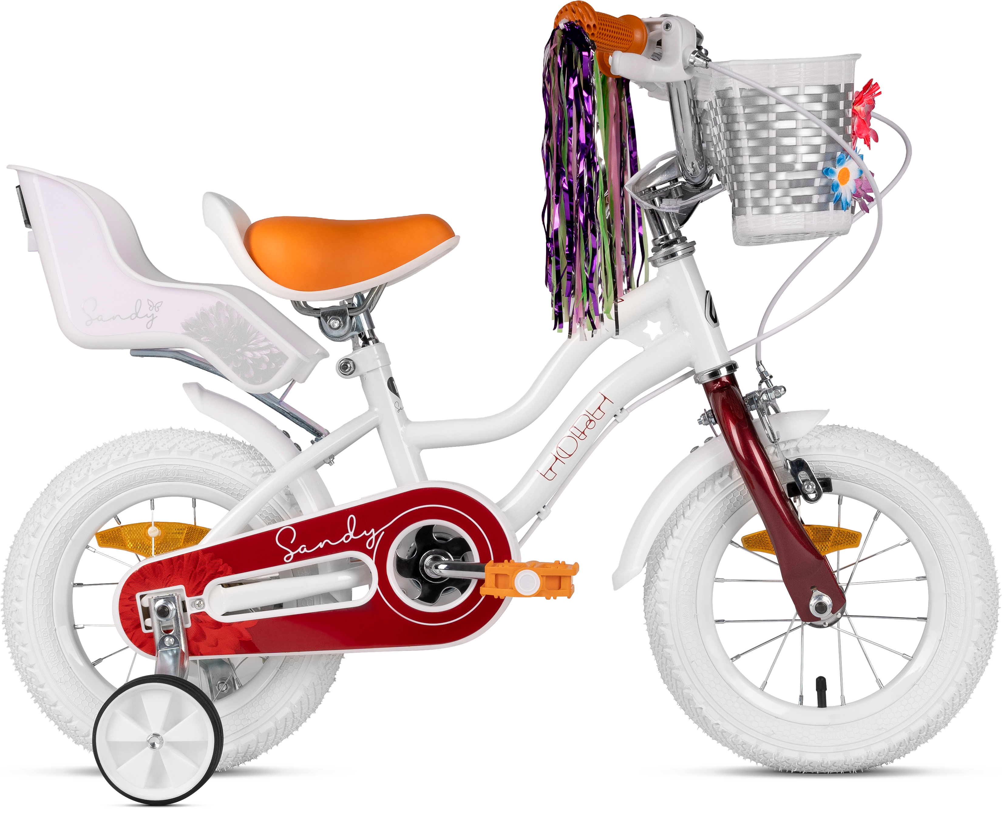 Велосипед HORH SANDY 12" (2026) White-Red