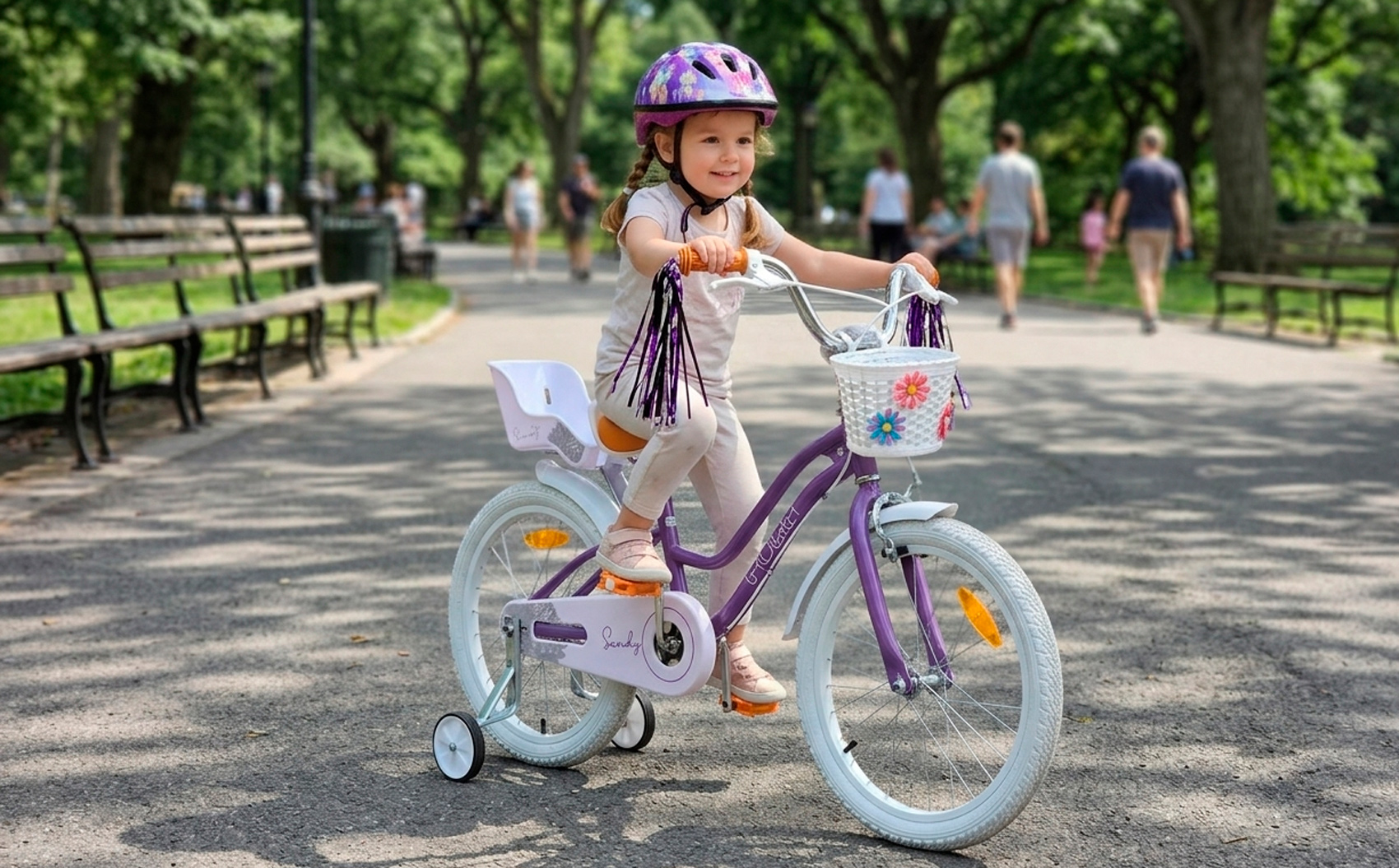 Велосипед HORH SANDY 20" (2026) Purple-White