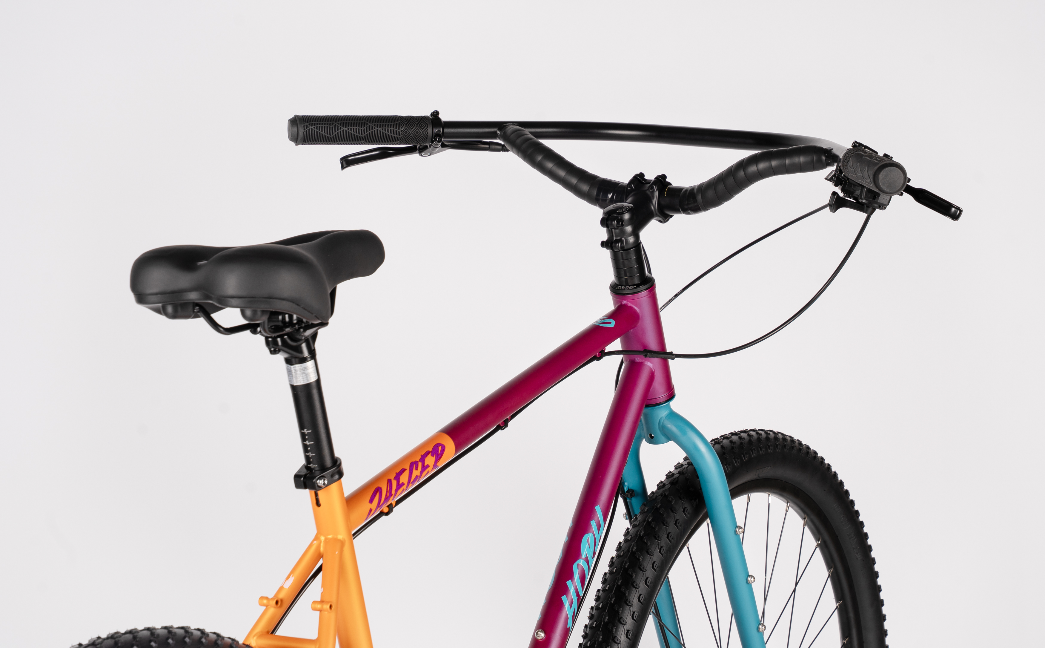 Велосипед HORH JAEGER (2026) Purple-Orange-Blue