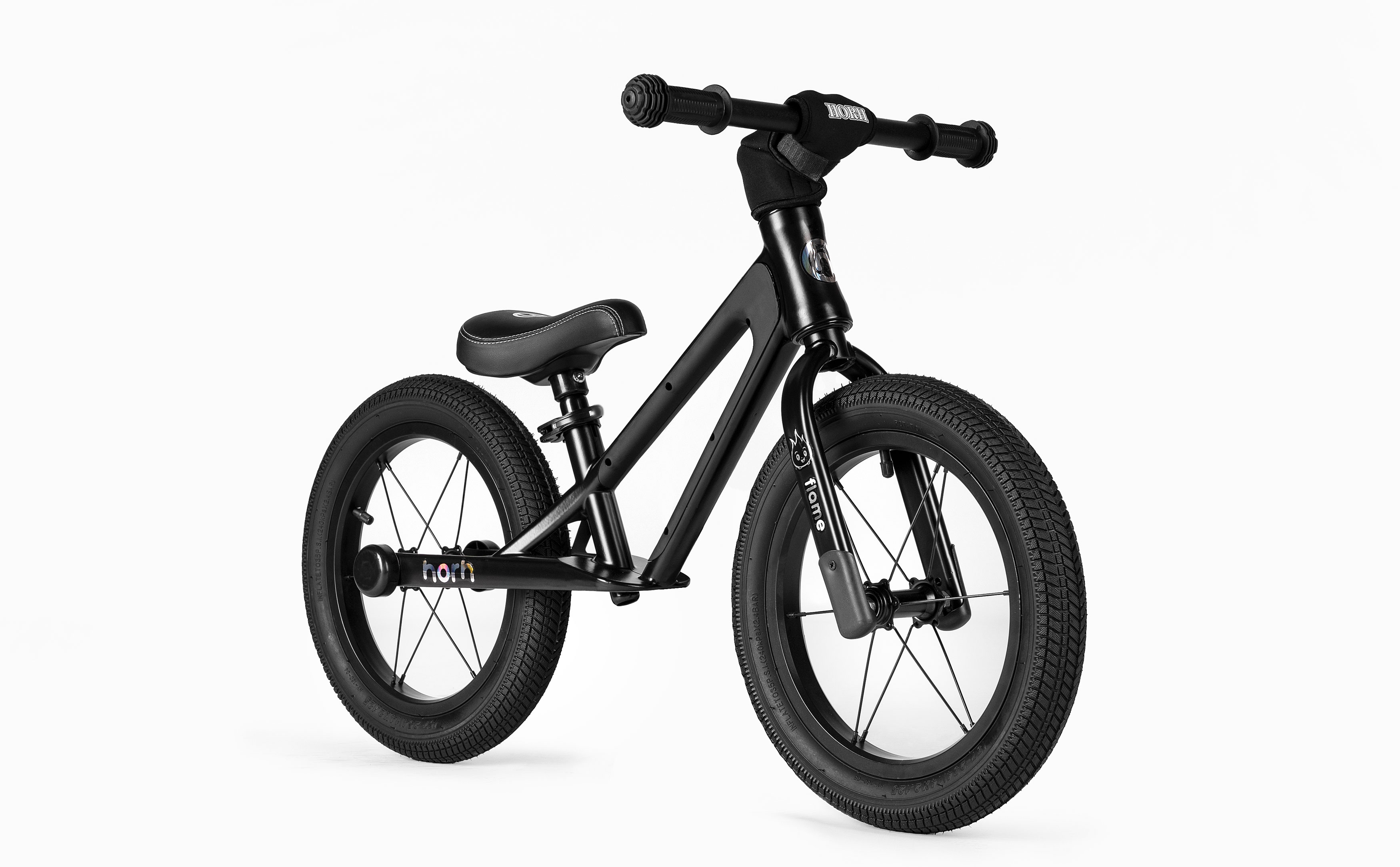 Беговел HORH FLAME 14" Black-Holographic