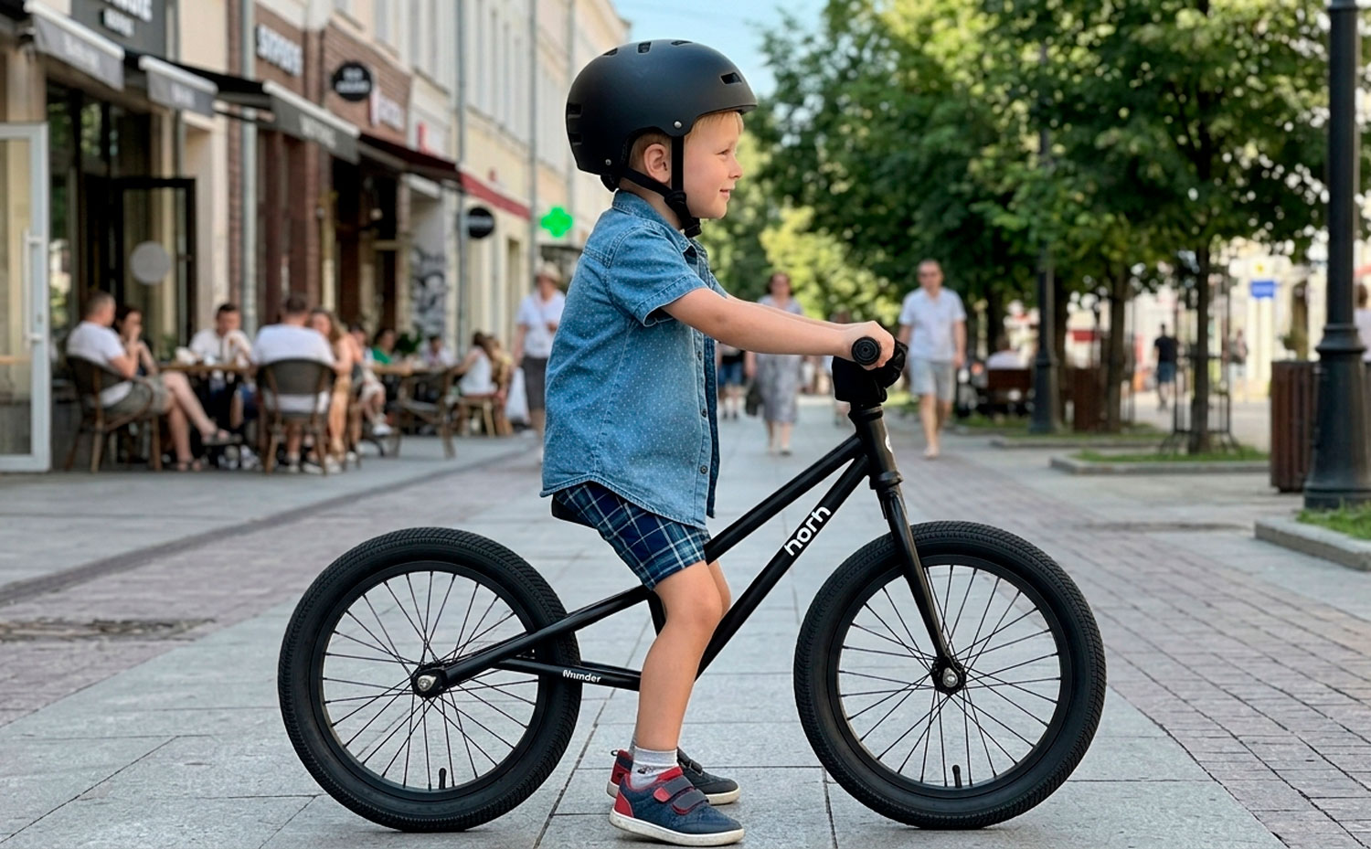 Беговел HORH THUNDER 16" Black