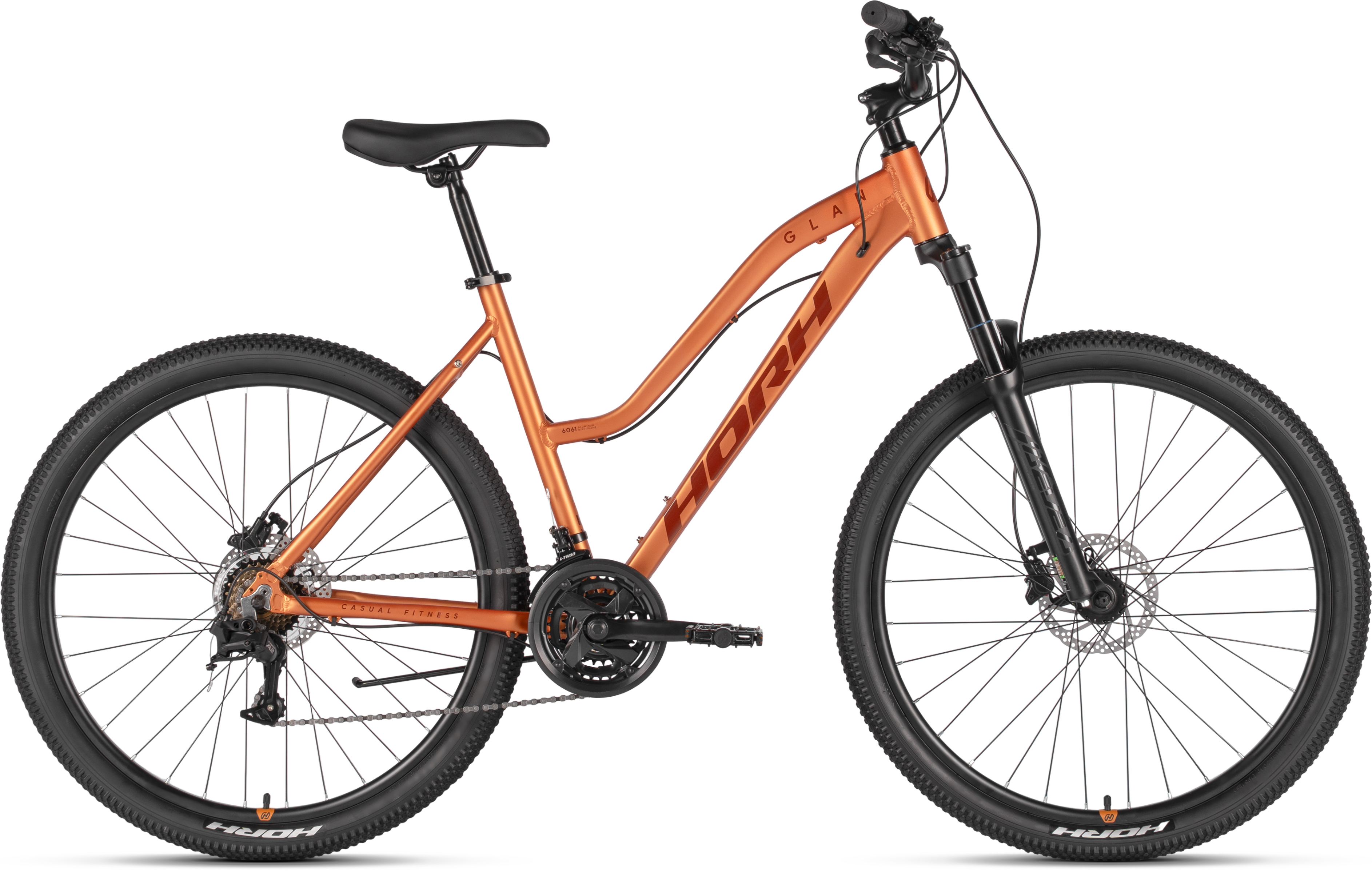 Велосипед HORH GLAN 7.0 HD 27,5" (2026) Copper-Black