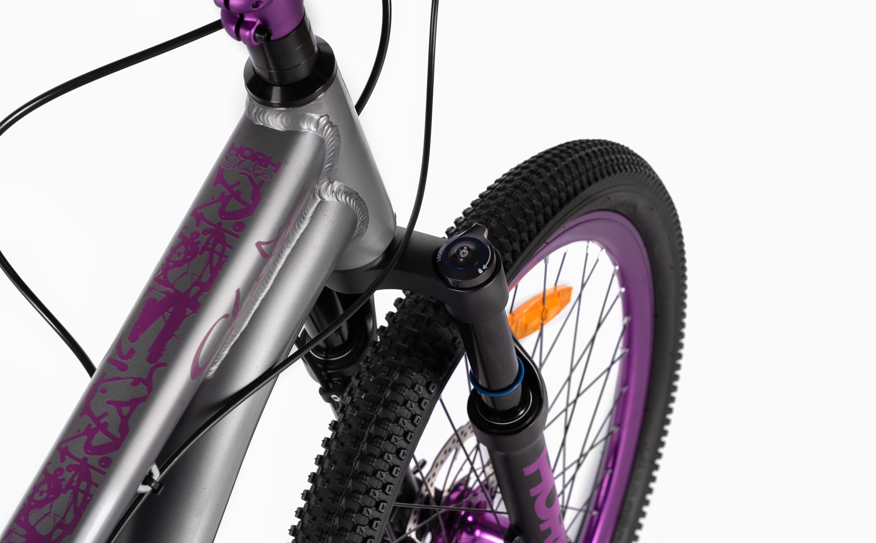 Велосипед HORH STAKE 4.1HD (2026) Grey-Purple