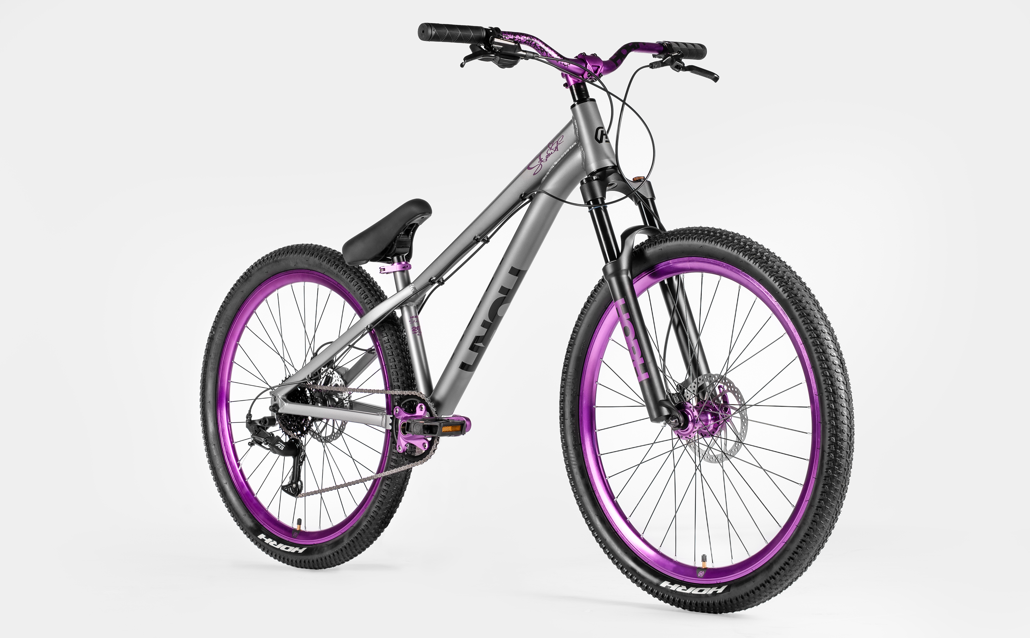 Велосипед HORH STAKE 6.1 (2026) Dark Grey-Purple