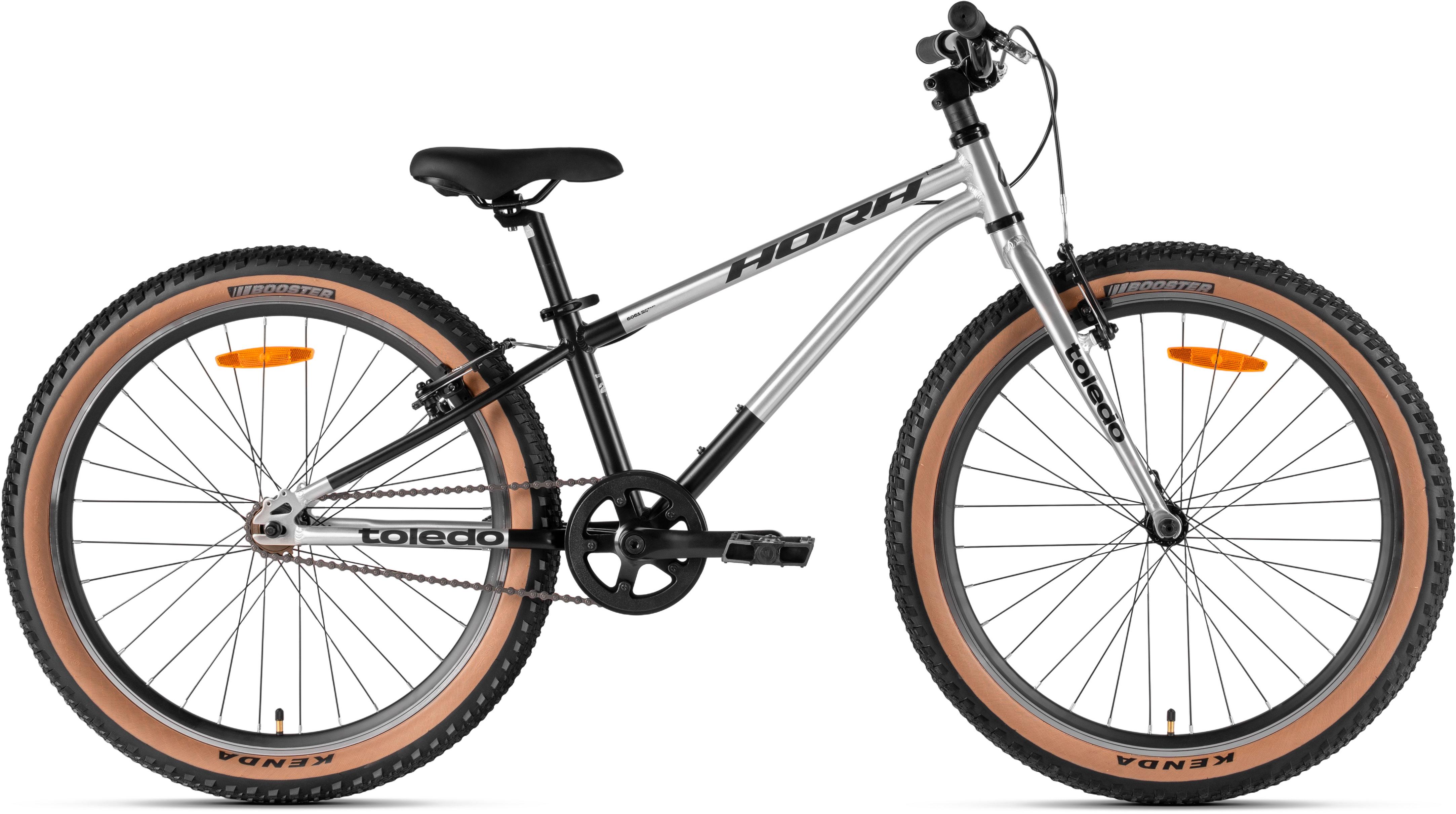Велосипед HORH TOLEDO 24" (2026) Silver-Black