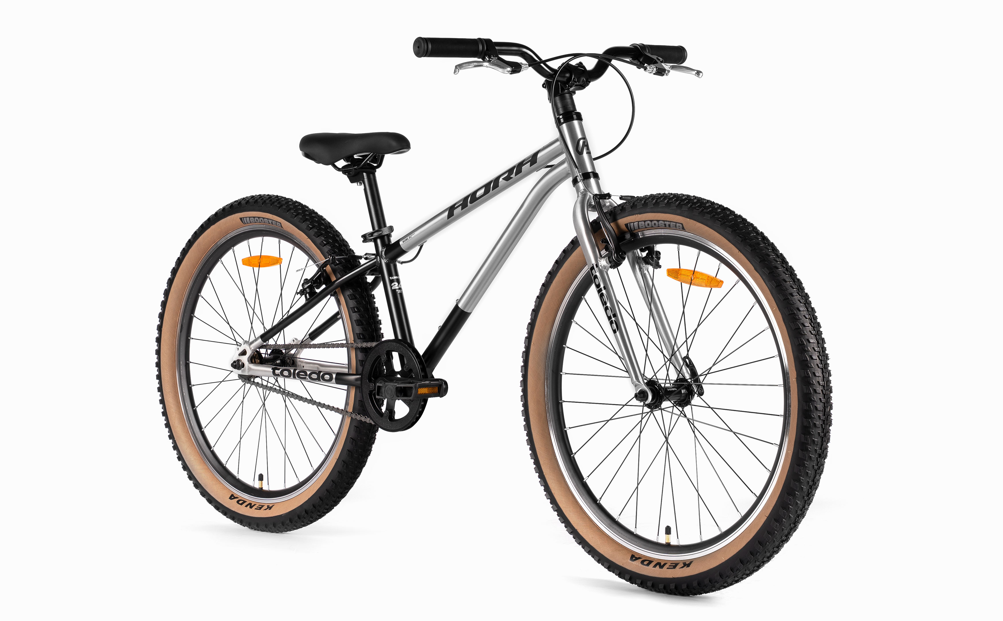 Велосипед HORH TOLEDO 24" (2026) Silver-Black