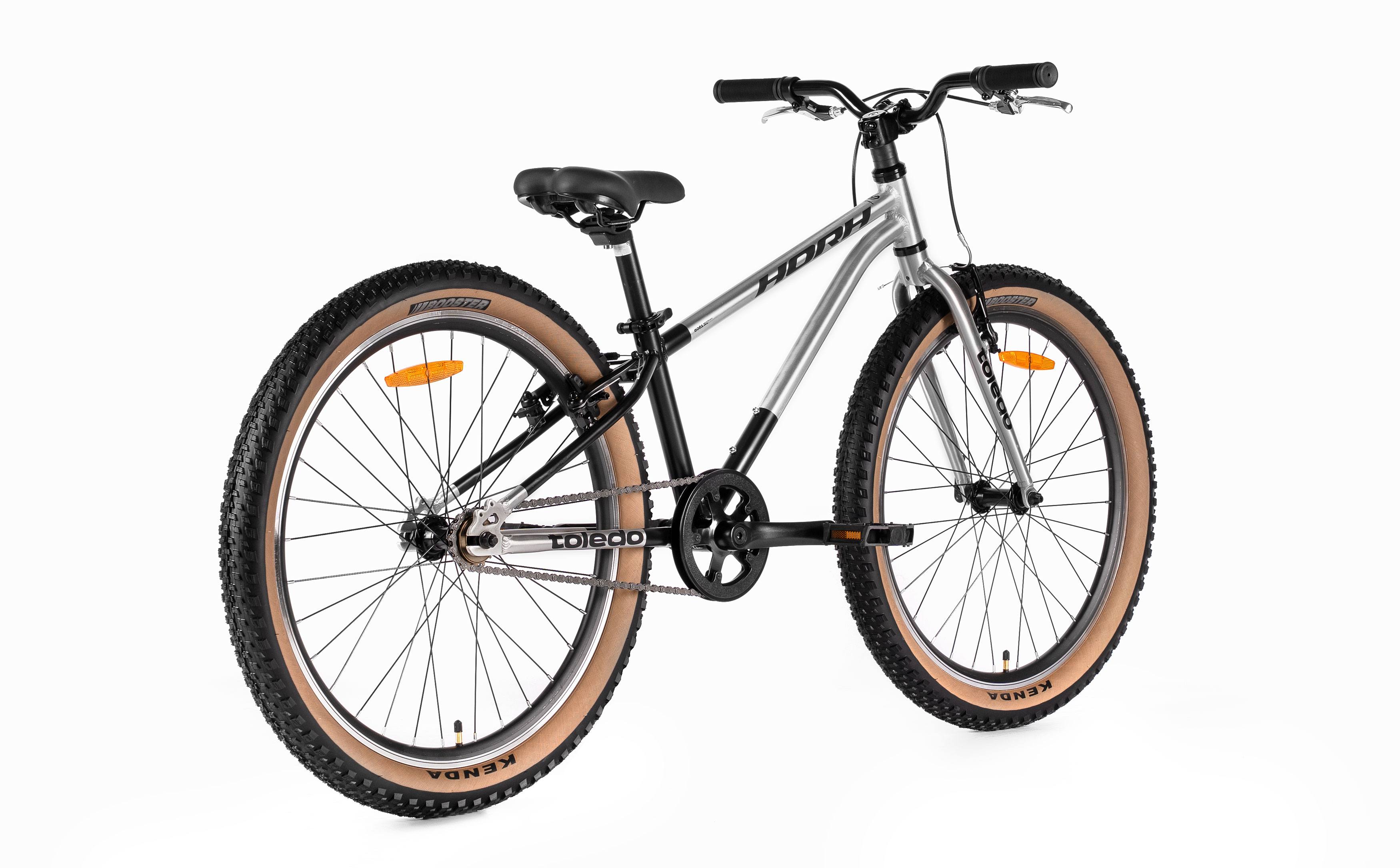 Велосипед HORH TOLEDO 24" (2026) Silver-Black